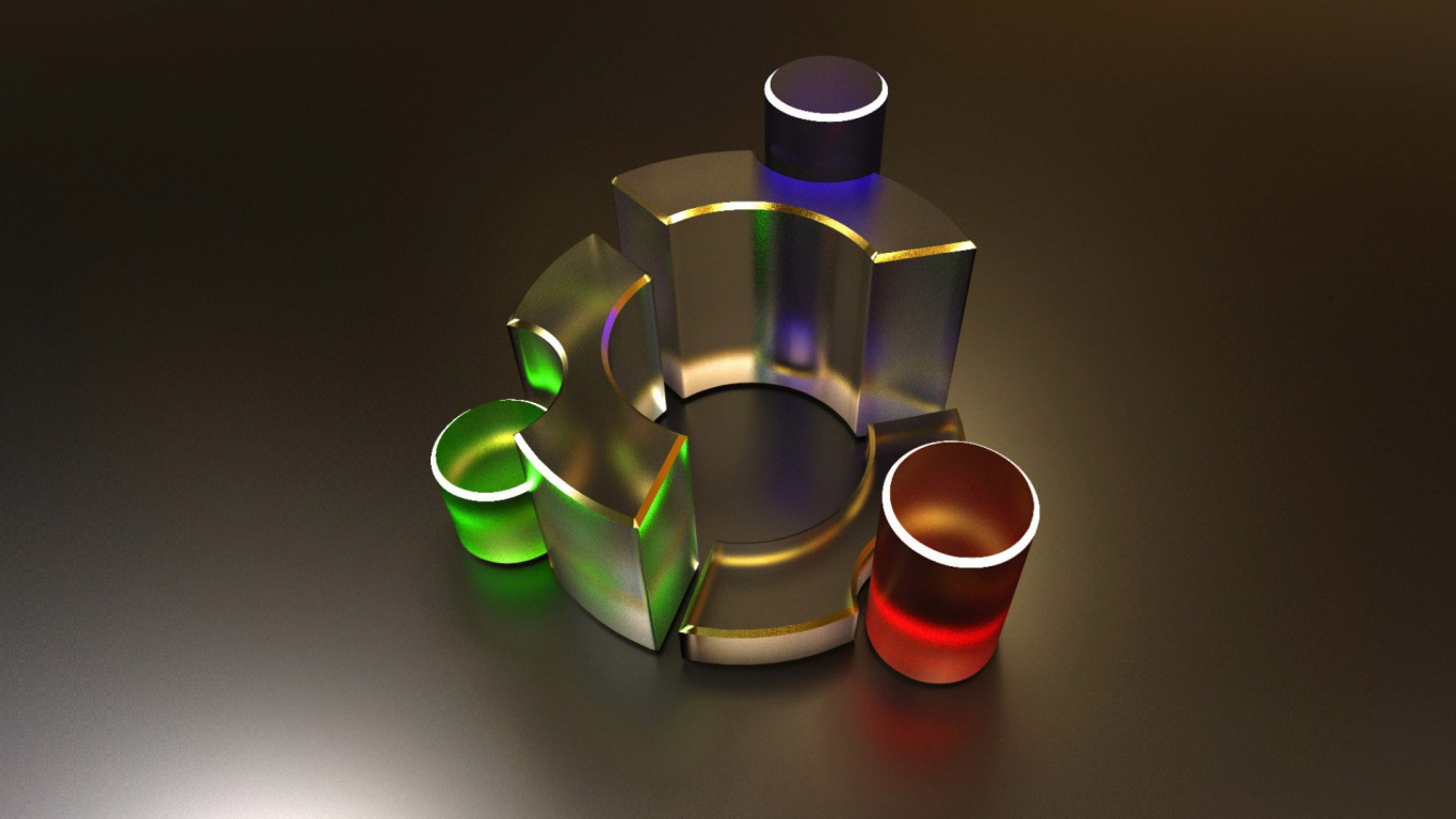 Обои ubuntu, linux, предметная съемка, макросъемка, натюрморт фотография в разрешении 1366x768