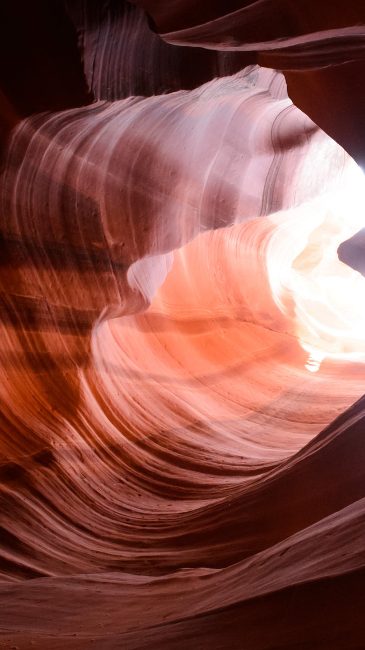 Обои каньон антилопы, страница, каньон, Каньон Х, Верхний Каньон Антилопы в разрешении 750x1334