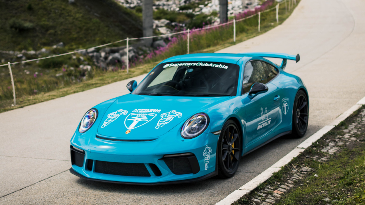 Обои Порше, спорткар, авто, porsche 911 gt3, Porsche 911 GT3 R 991 в разрешении 1280x720