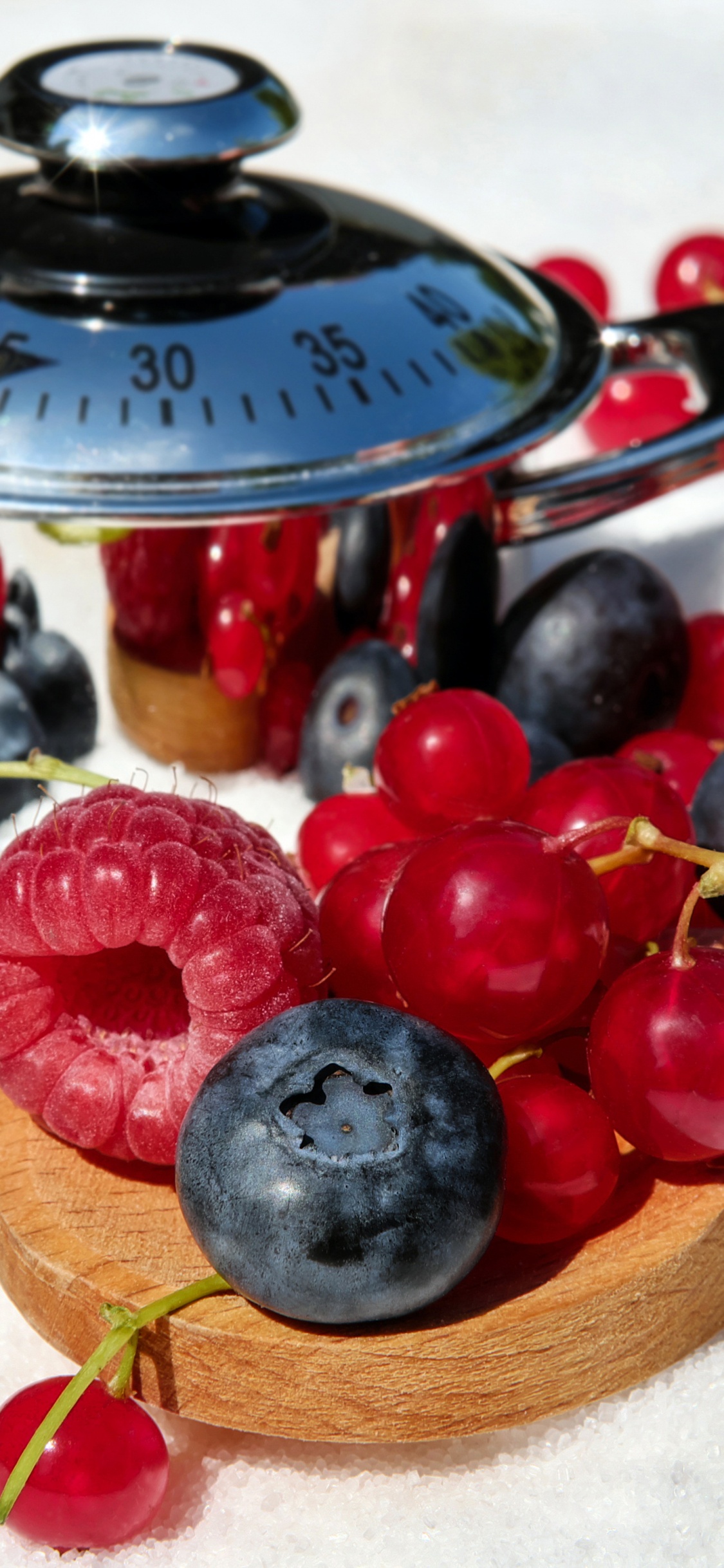 Обои варенье, ягоды, фрукты, пища, растение в разрешении 1125x2436