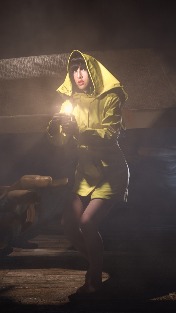 Обои Мало Кошмары, темнота, ночь, Цифровой композитинг, приключенческая игра в разрешении 720x1280