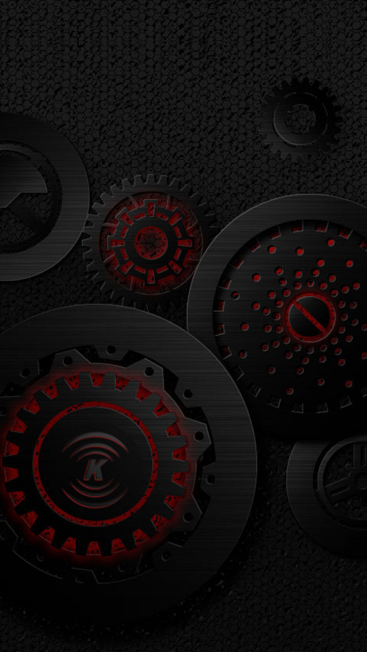 Обои круг, автомобильные шины, серый цвет, арт, асфальт в разрешении 750x1334