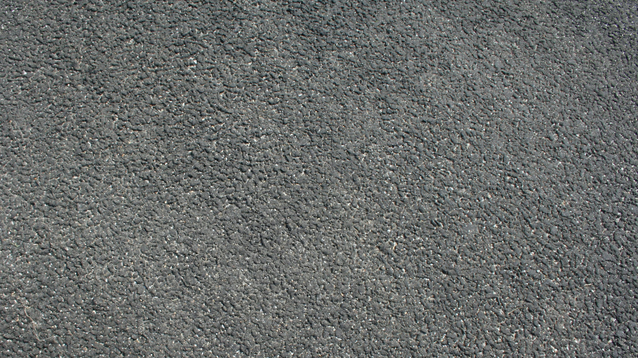 Обои асфальт, дорожное покрытие, серый цвет, гранит, материал в разрешении 1280x720