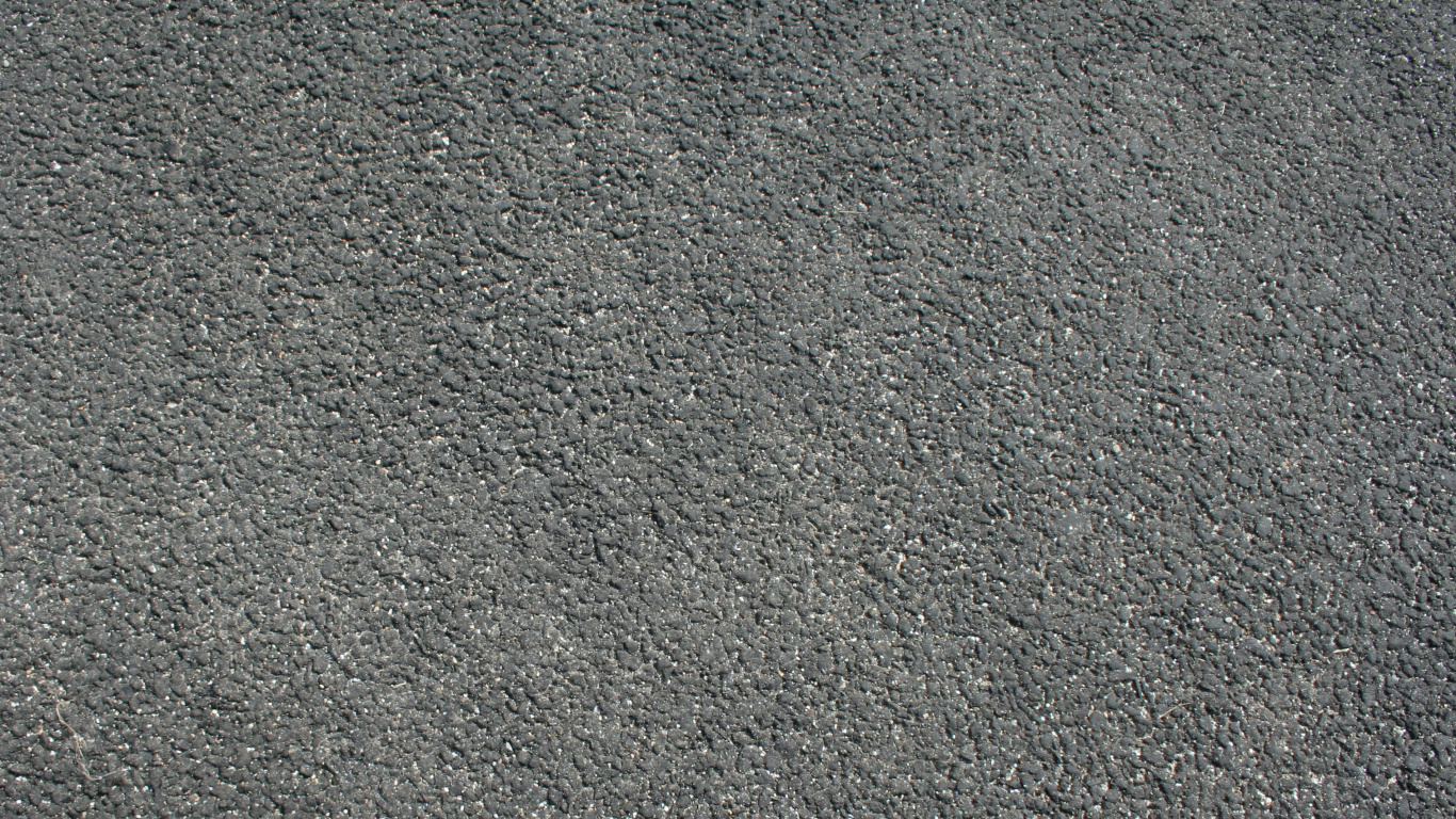 Обои асфальт, дорожное покрытие, серый цвет, гранит, материал в разрешении 1366x768