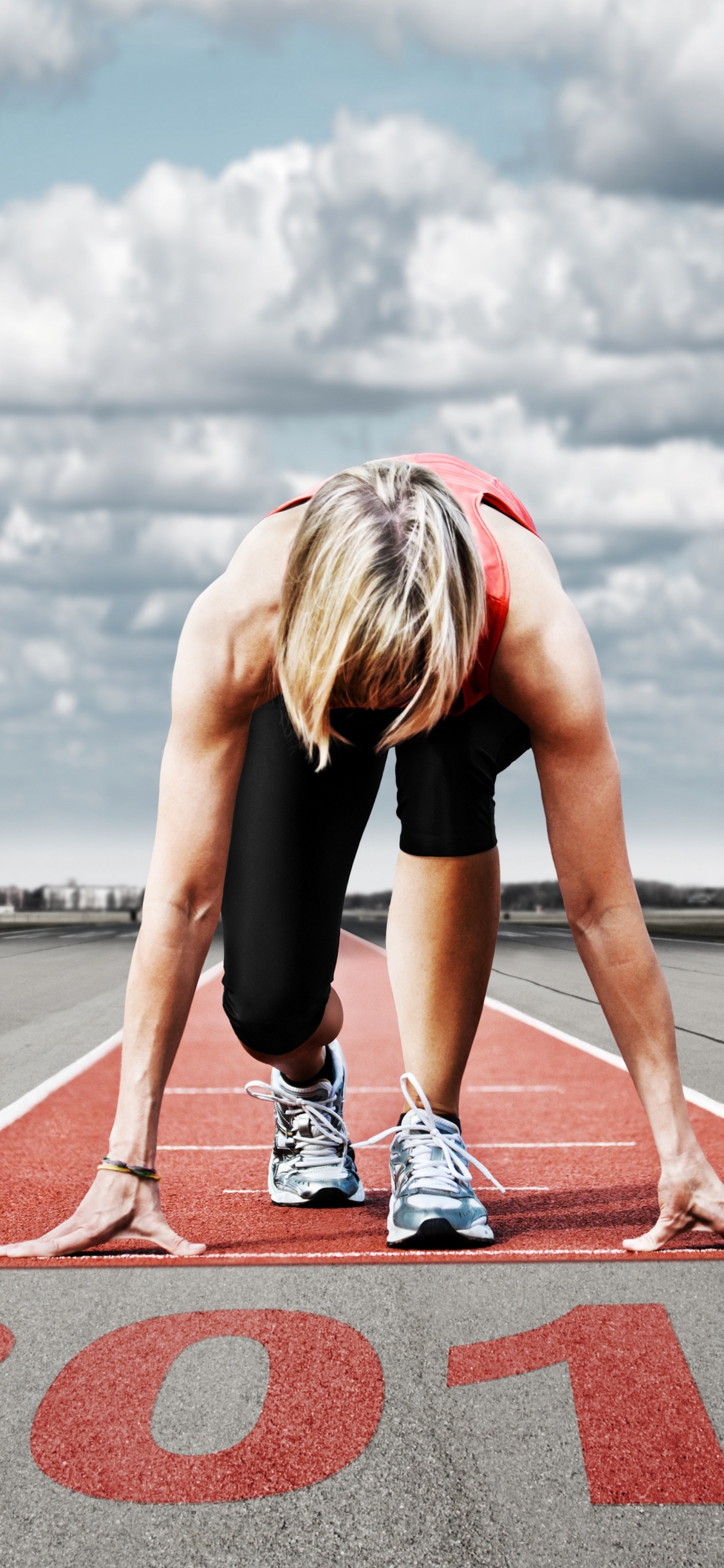 Обои гоночный, дорога, нога, физическая подготовка, отдых в разрешении 1125x2436