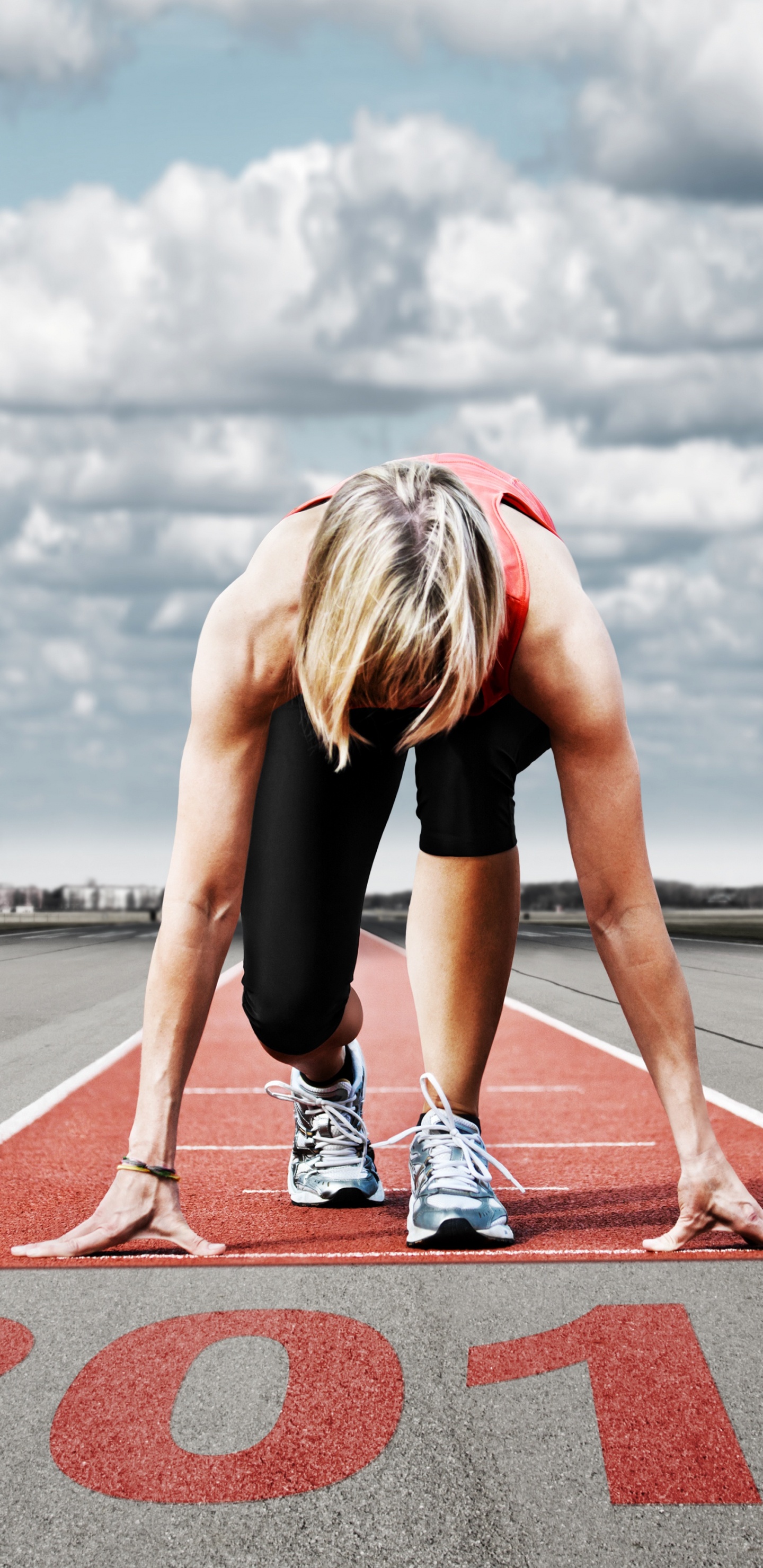 Обои гоночный, дорога, нога, физическая подготовка, отдых в разрешении 1440x2960