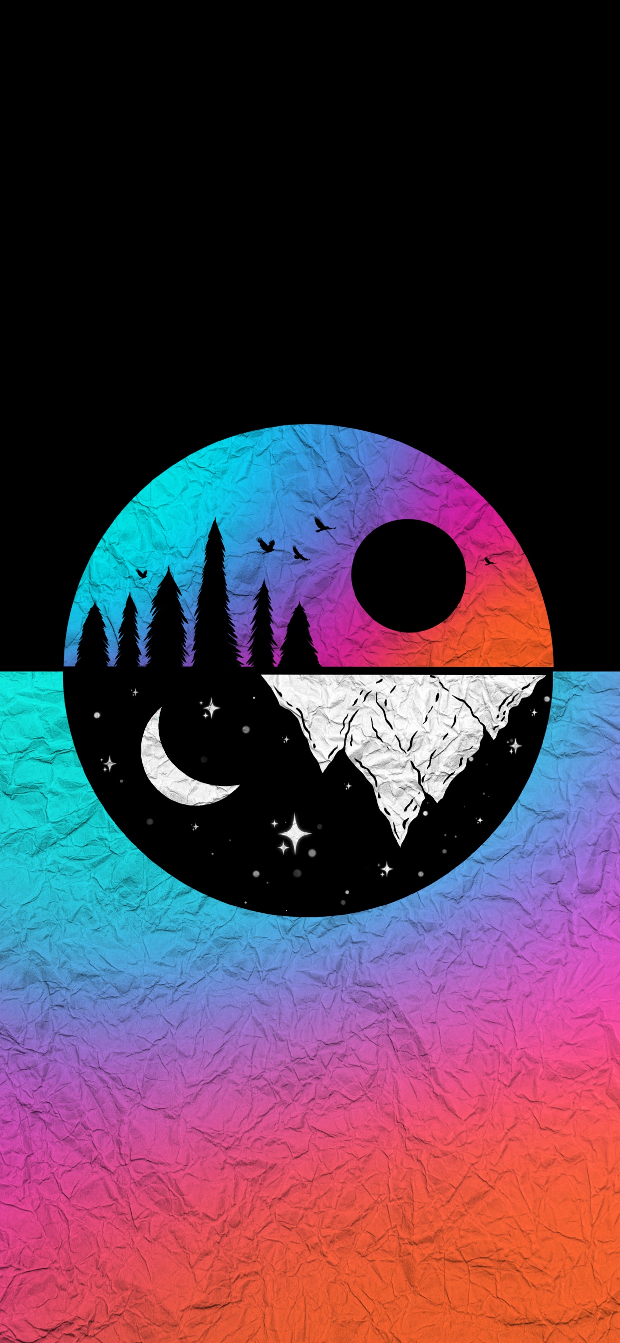 Обои графический дизайн, рисование, глаз, живопись, арт в разрешении 1242x2688