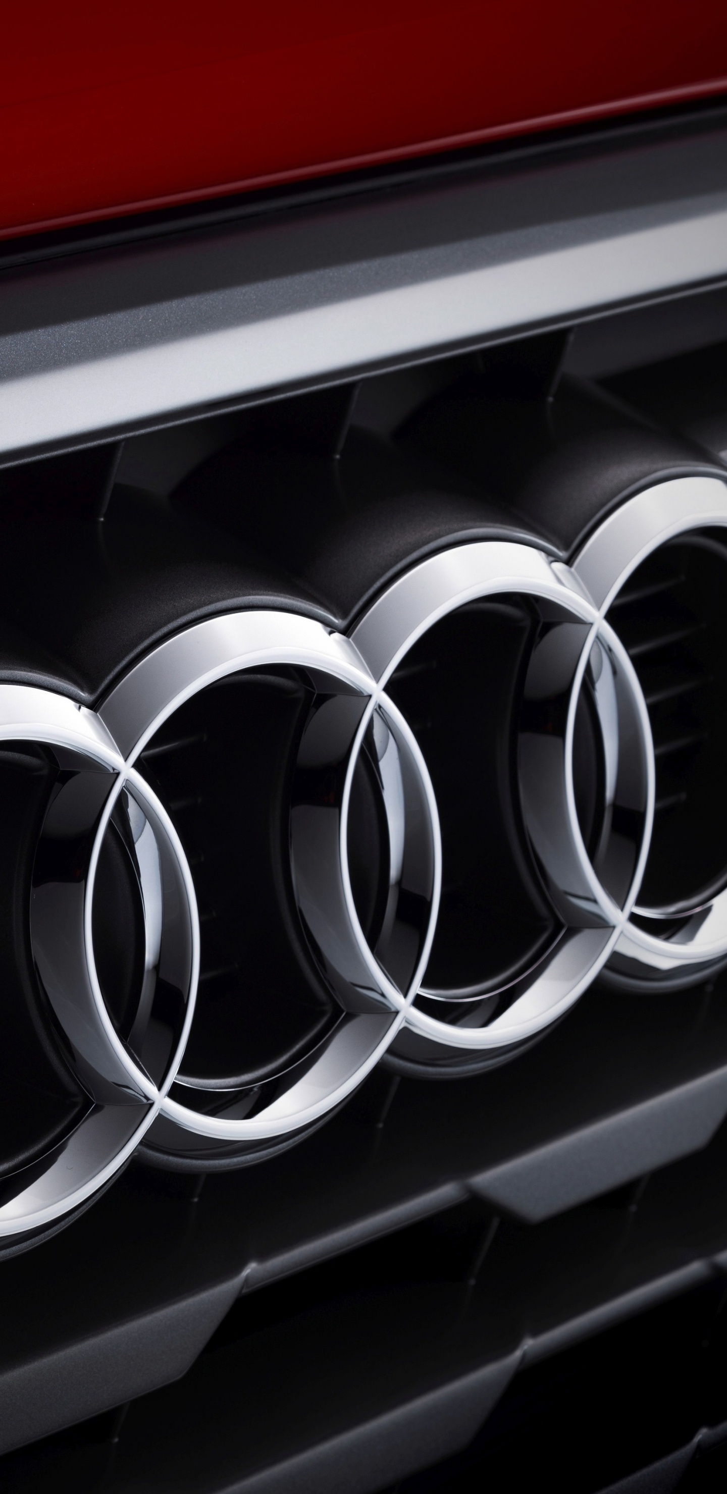 Обои audi, концерн Volkswagen, авто, решетка, автомобильный экстерьер в разрешении 1440x2960