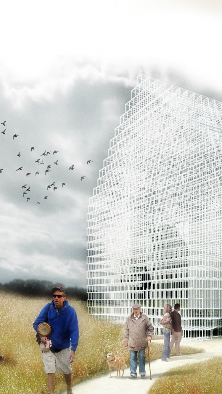 Обои архитектура, Pink Floyd, Сайт ArchDaily, дизайн, дерево в разрешении 750x1334