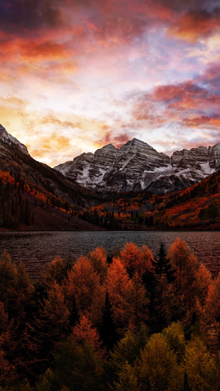 Обои релаксация природа, кит поет мелодию, чтобы заснуть, облако, гора, экорегион в разрешении 720x1280