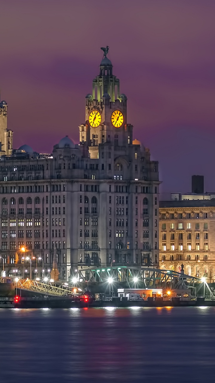 Обои Ливерпуль, город Лондон, Ливерпуль ФК, город, ориентир в разрешении 720x1280