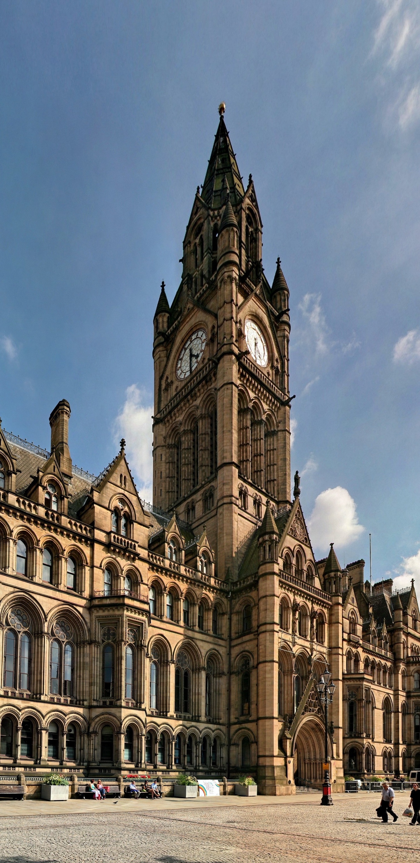 Обои ориентир, архитектура, здание, готическая архитектура, собор в разрешении 1440x2960