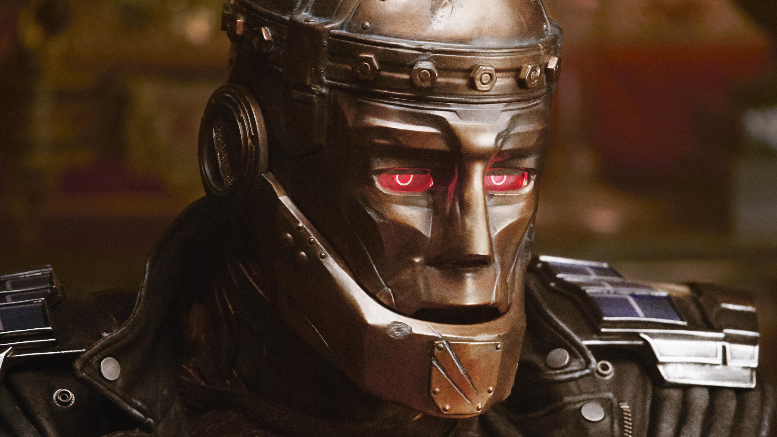 Обои Robotman, Вселенная DC, Ощ-Девочка, шлем, robotman Doom патруль в разрешении 2560x1440