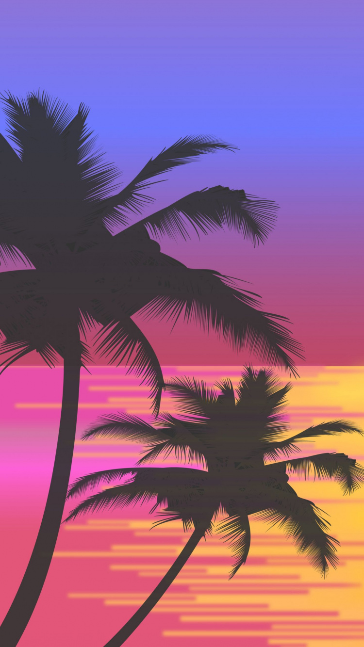 Обои ладонь, фрески по-твоему, дерево, фреска, наклейка на стену в разрешении 750x1334