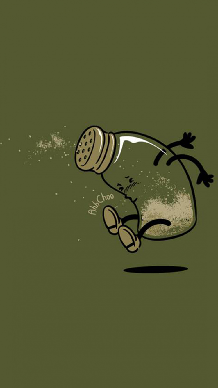 Обои иллюстрация, арт, рисование, мультфильм, дизайн в разрешении 750x1334