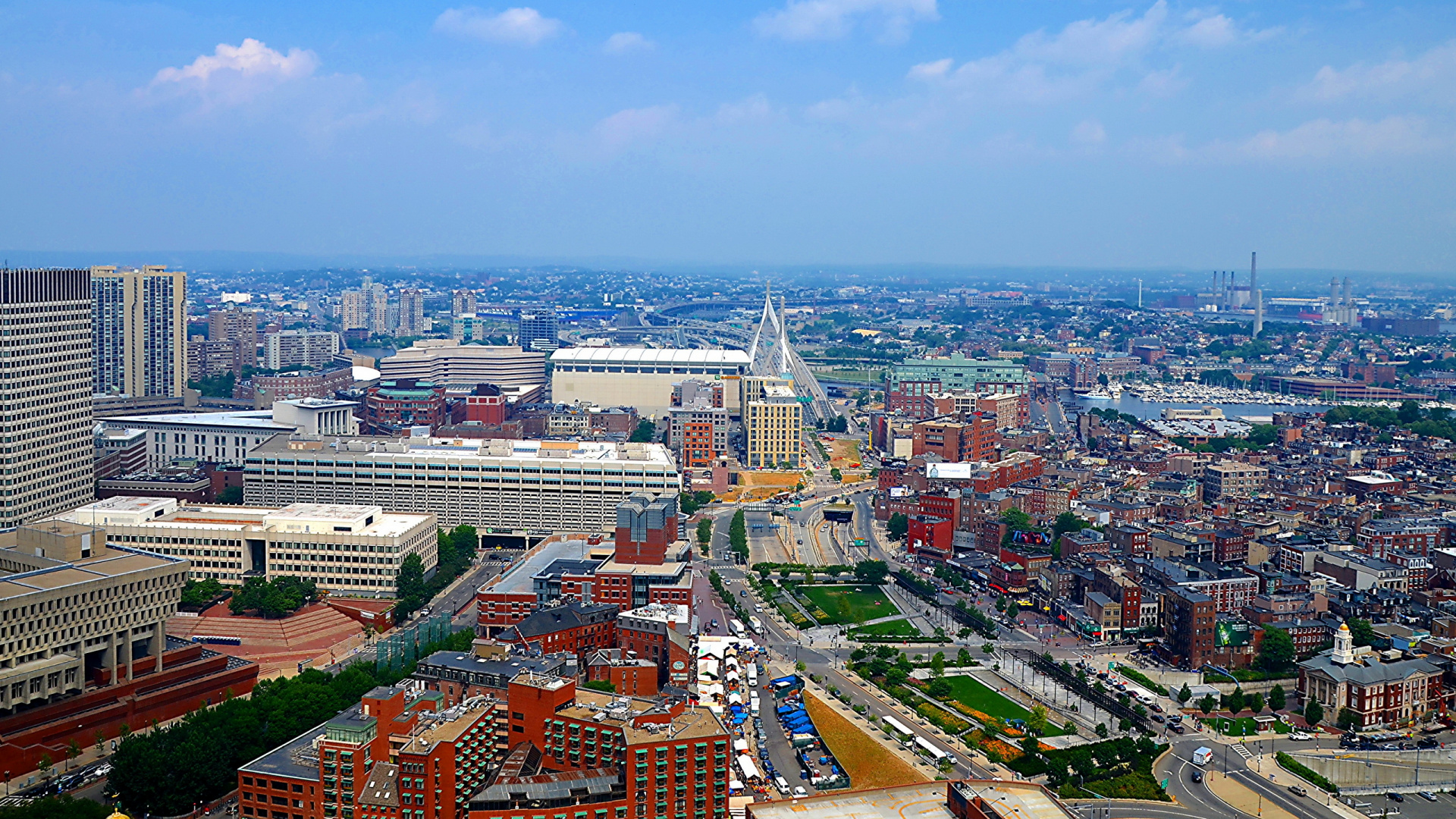 Обои городской район, город, городской пейзаж, метрополия, Бостон в разрешении 1920x1080
