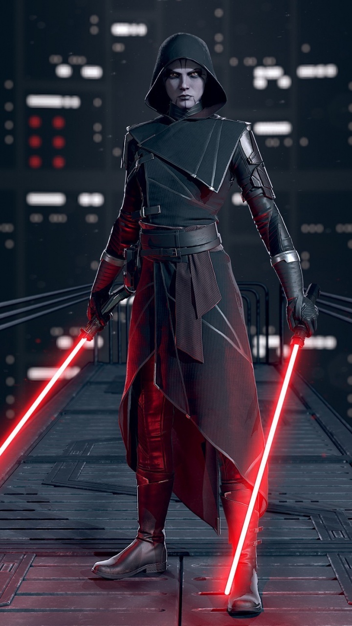 Обои Асажж Вентресс, Звездные Войны Войны Клонов, световой меч, ситхи, звездные войны в разрешении 720x1280