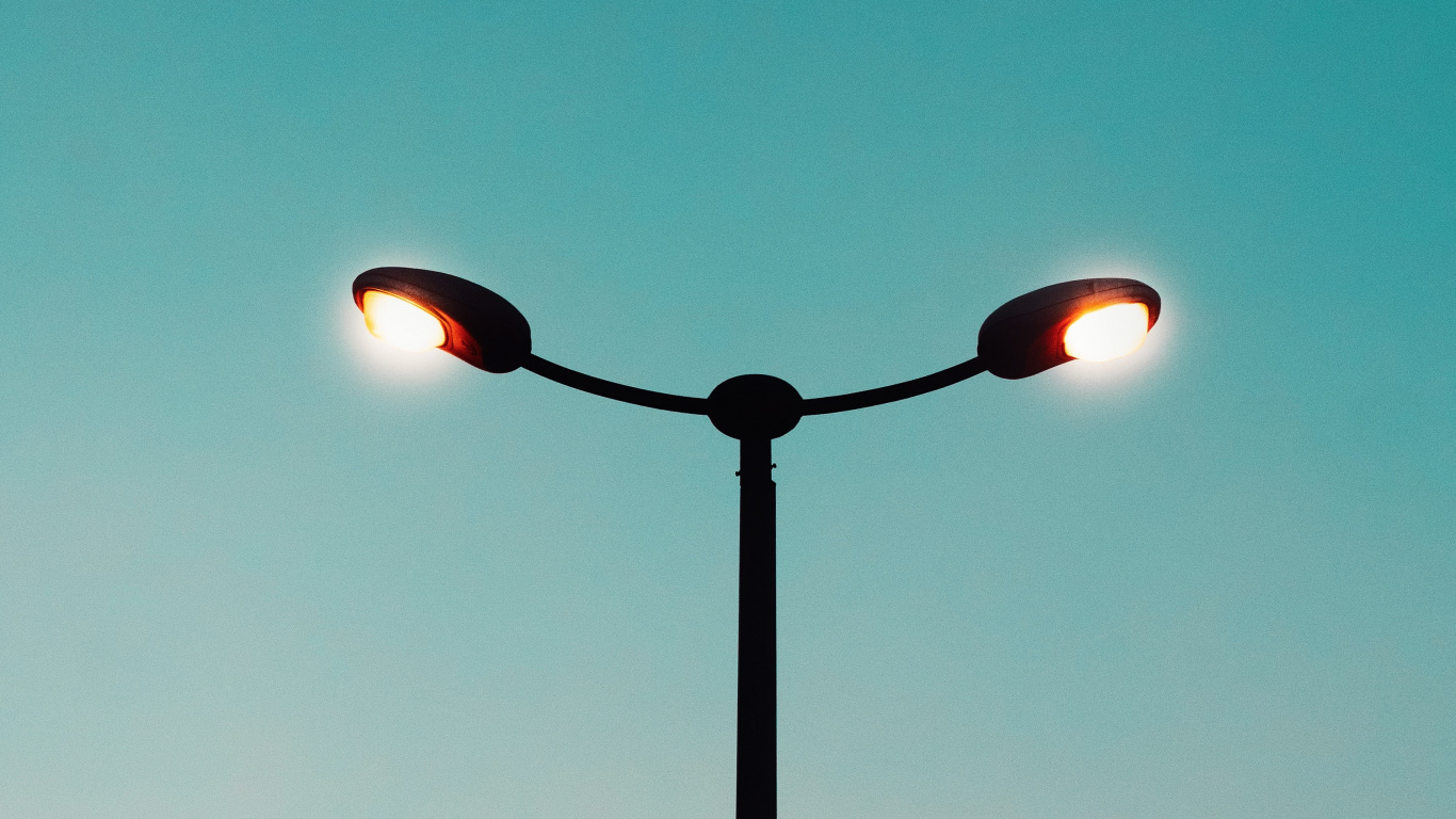 Обои уличный фонарь, освещение, свет, осветительная арматура, Лампа в разрешении 1366x768