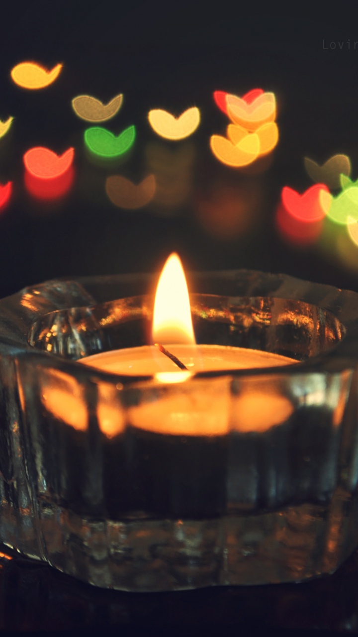 Обои свеча, освещение, свечи беспламенного, пламя, воск в разрешении 720x1280