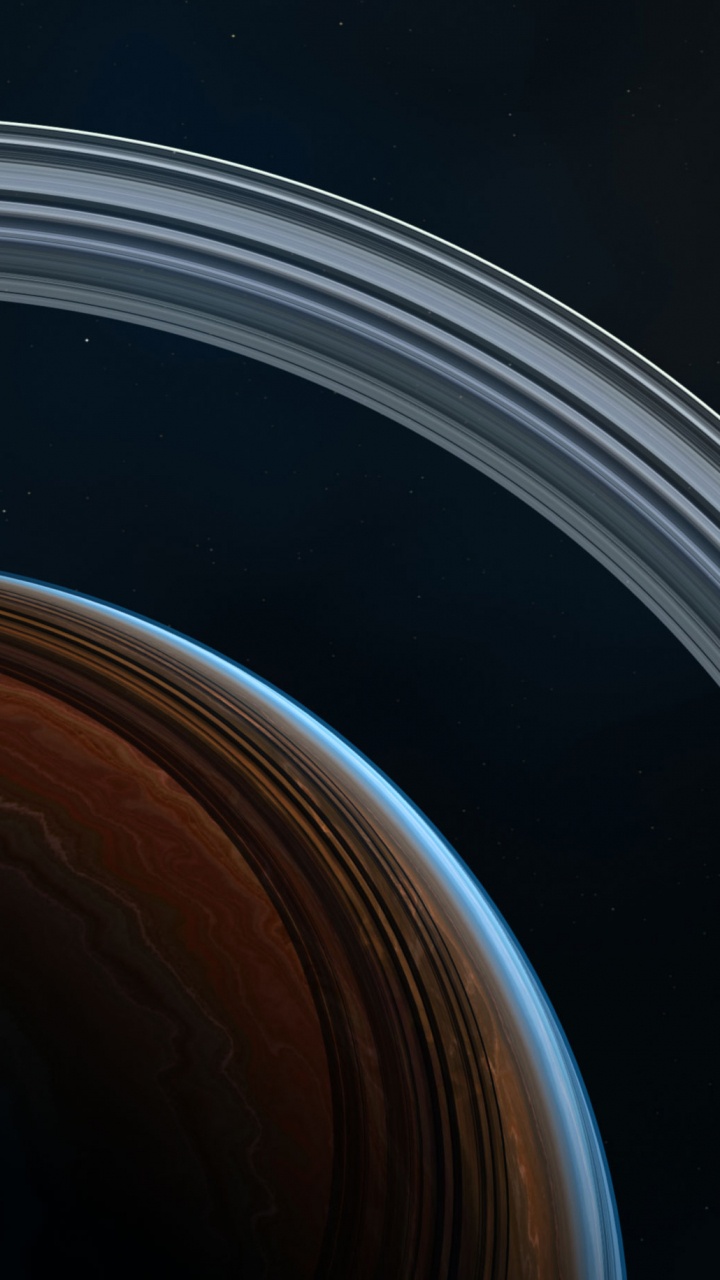 Обои линия, архитектура, колесо, космос, арка в разрешении 720x1280