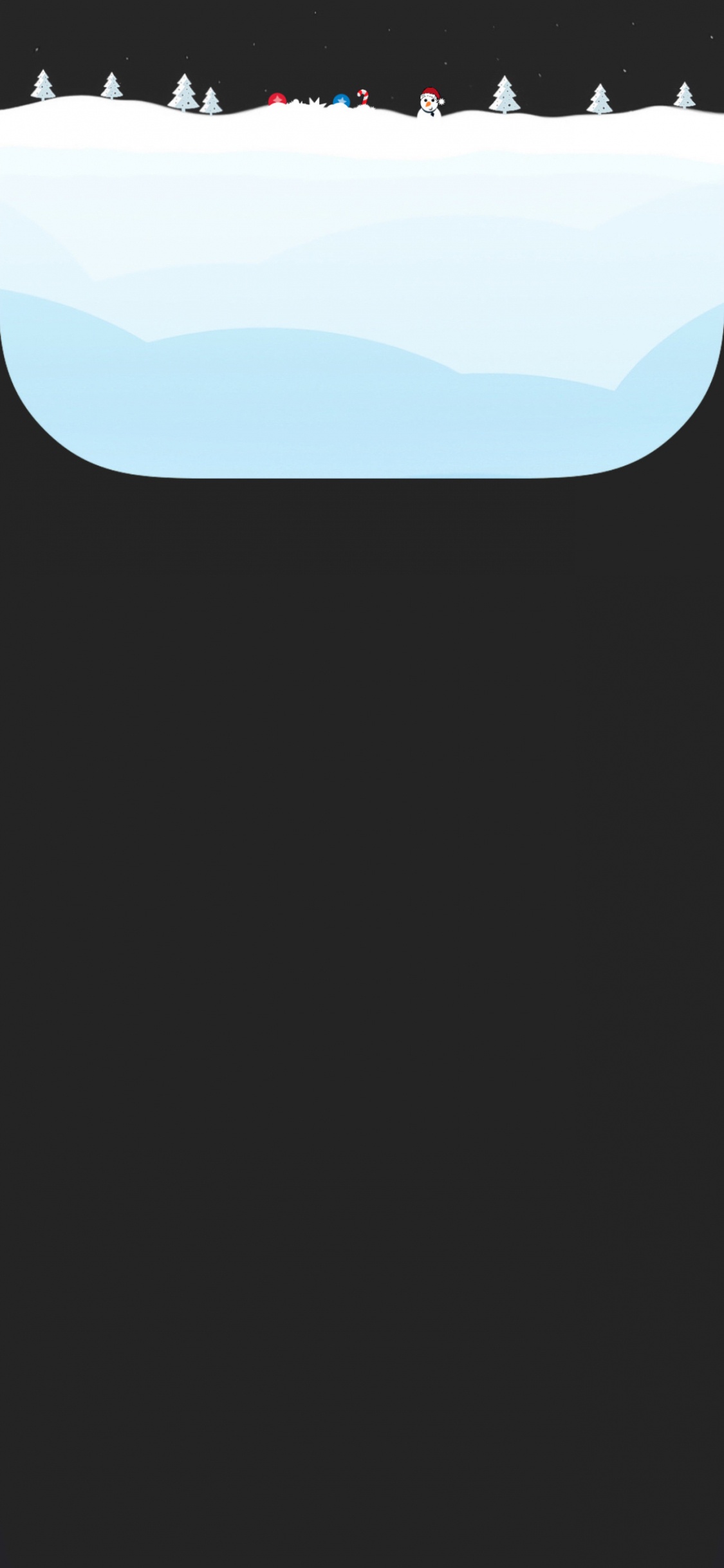 Обои полутона и оттенки, склон, арт, электрик, узор в разрешении 1125x2436