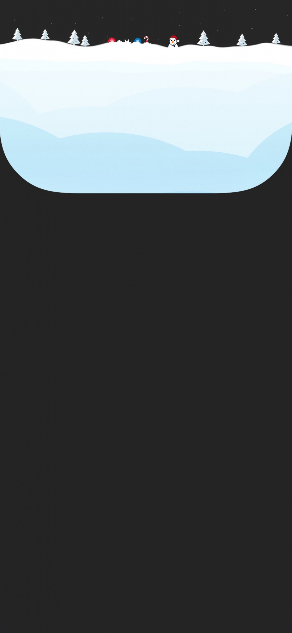 Обои полутона и оттенки, склон, арт, электрик, узор в разрешении 1242x2688