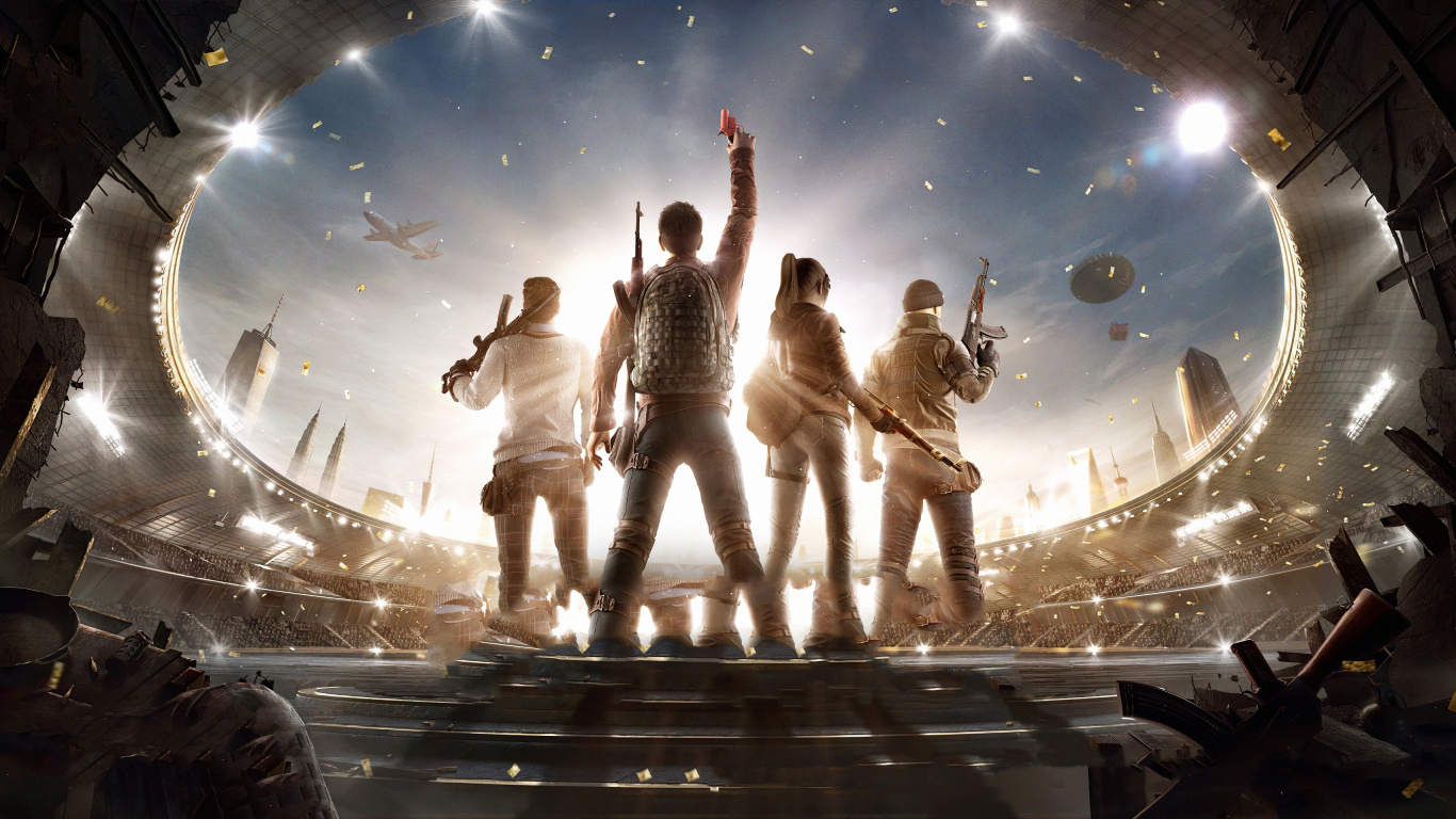 Обои игра за мир, киберспорт, мир, развлечение, жест в разрешении 1366x768