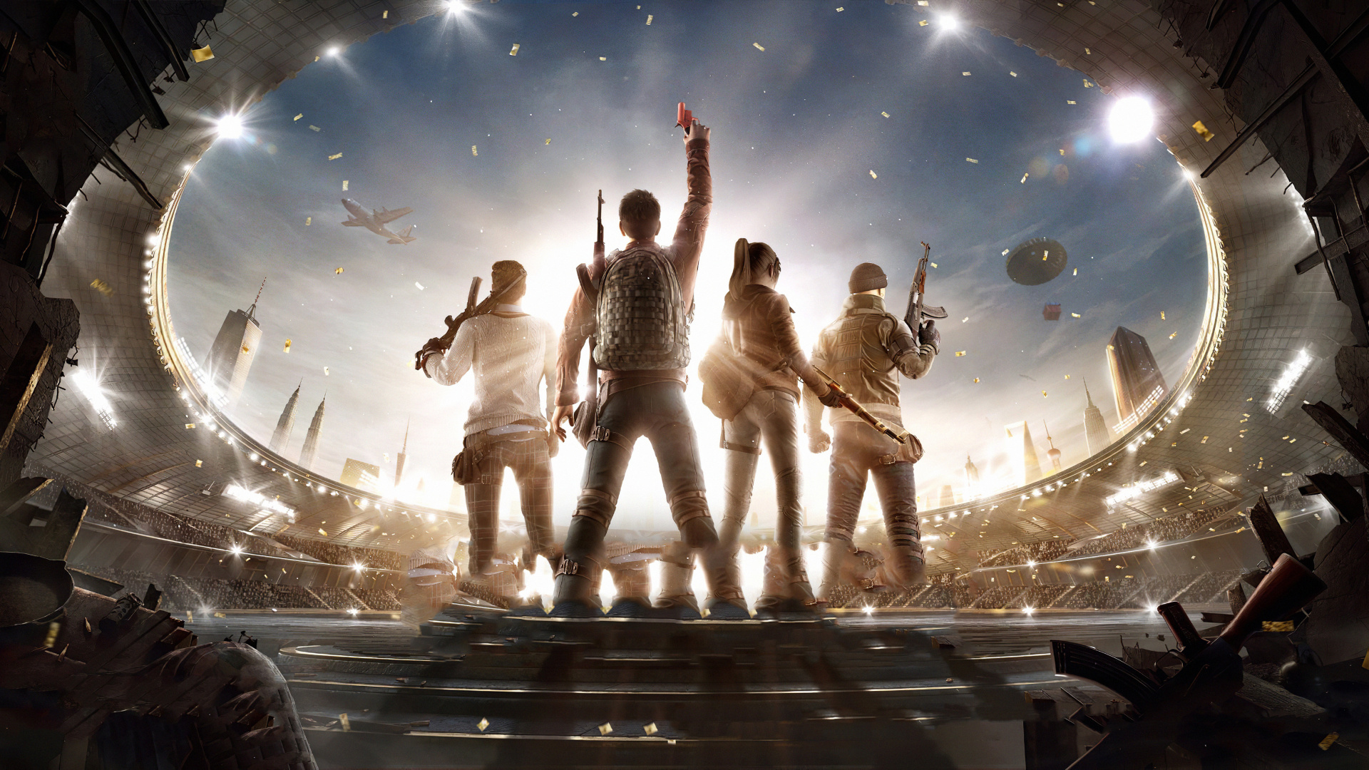 Обои игра за мир, киберспорт, мир, развлечение, жест в разрешении 1920x1080