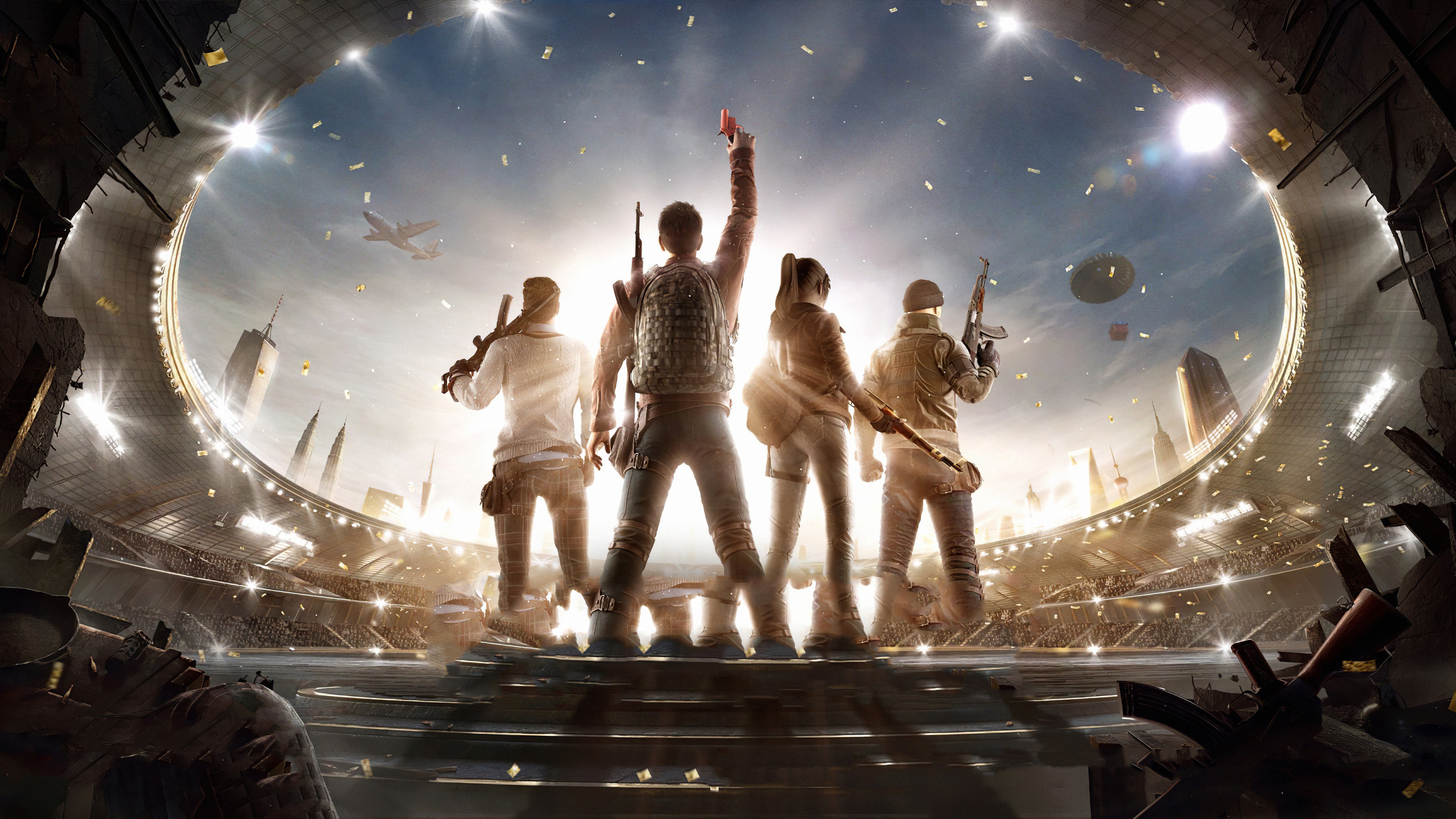 Обои игра за мир, киберспорт, мир, развлечение, жест в разрешении 2560x1440