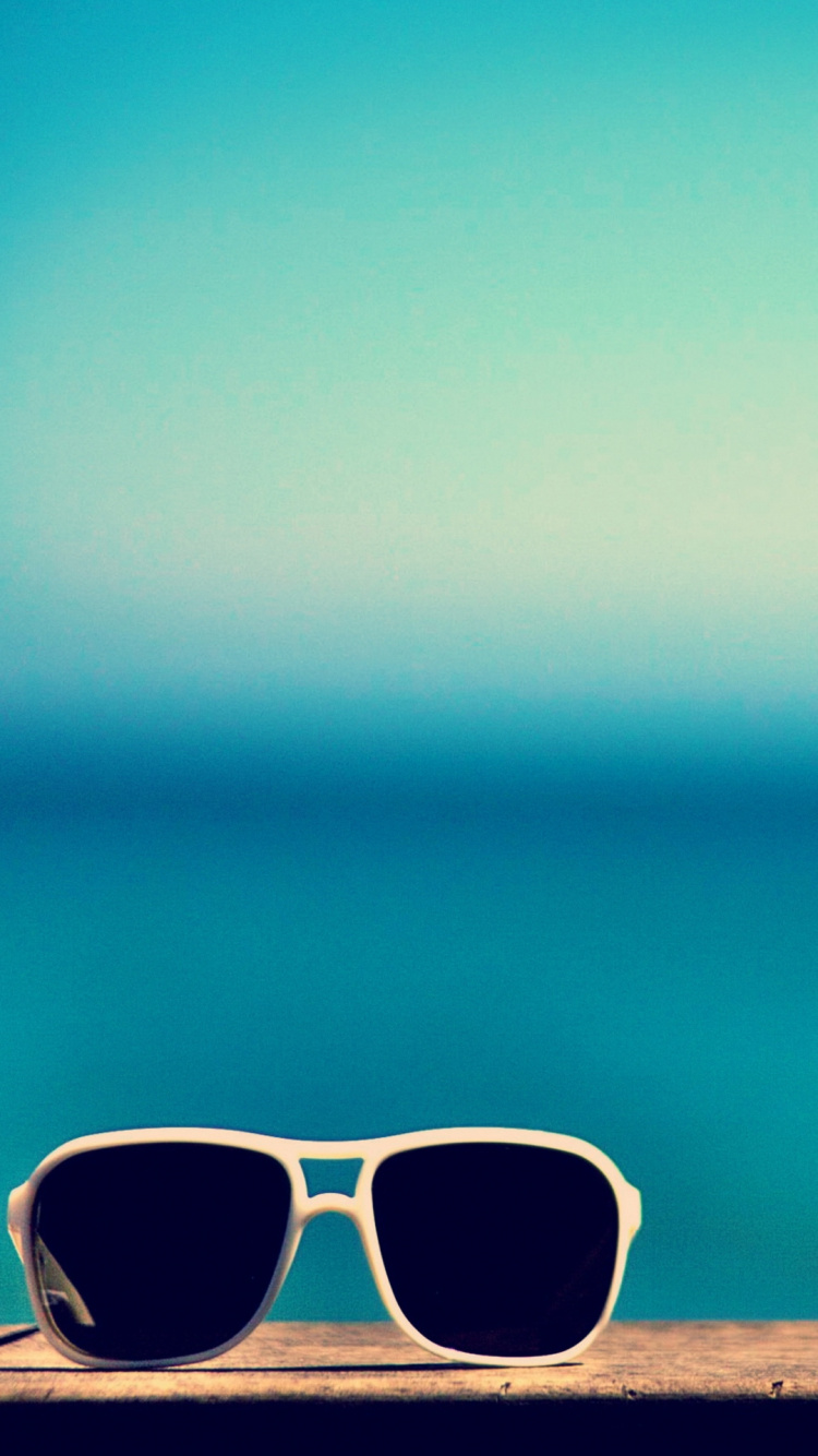 Обои очки, солнечные очки, синий, Аква, бирюза в разрешении 750x1334