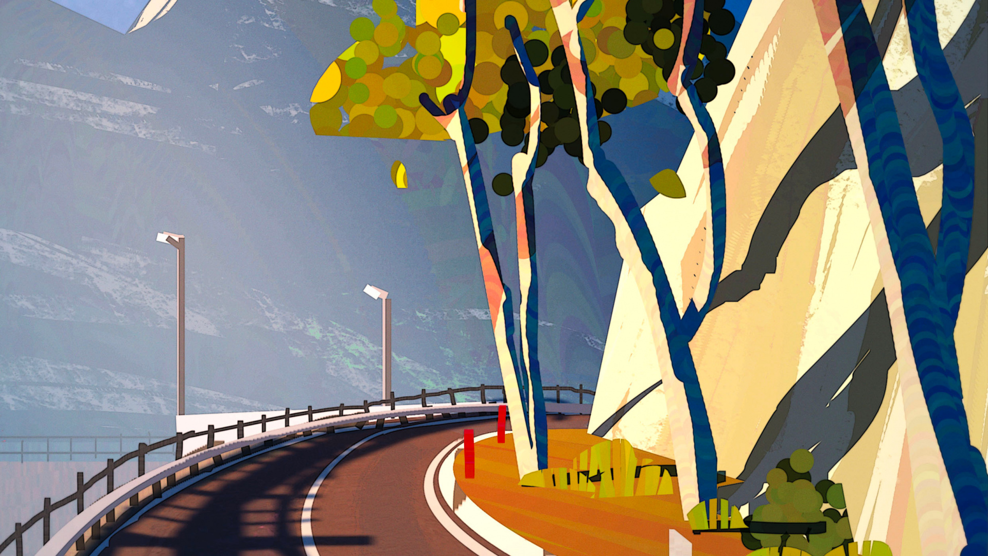 Обои дерево, дневное время, мир, природа, лазурный в разрешении 1920x1080