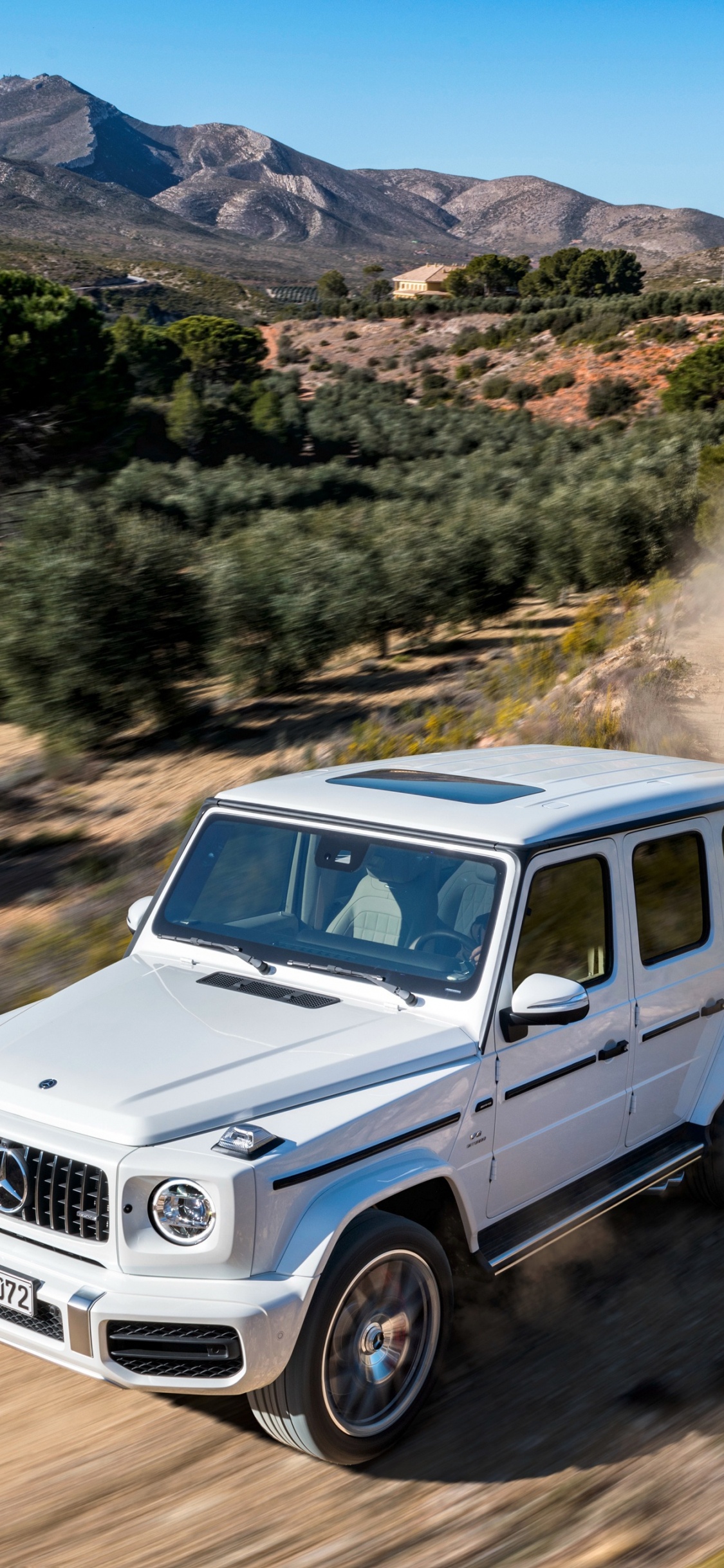 Обои авто, Мерседес-Бенц г 63 АМГ, Офф-роуд, дорога, г 63 в разрешении 1125x2436