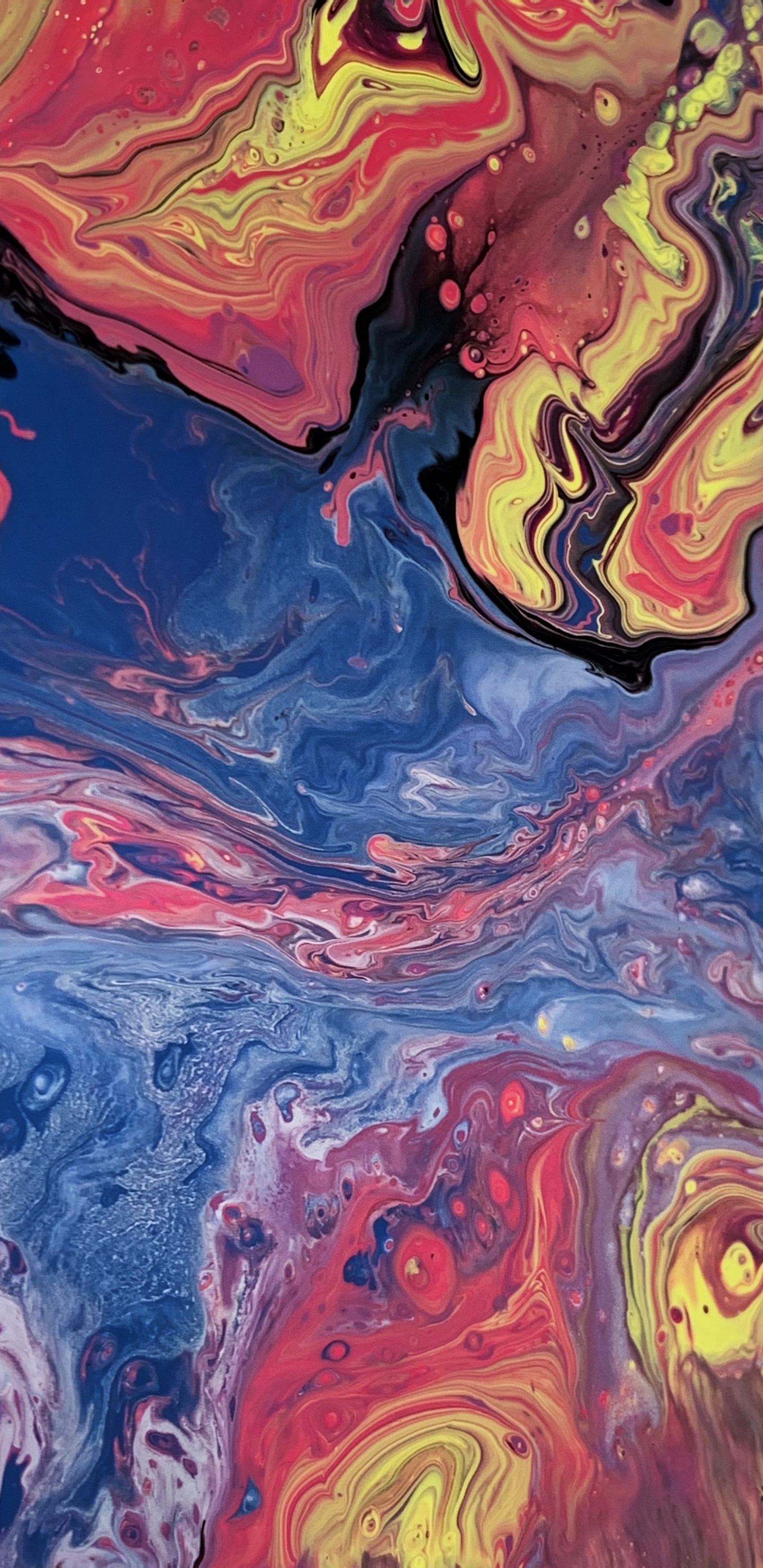 Обои живопись, акварельная живопись, акриловая краска, абстрактное искусство, визуальное искусство в разрешении 1440x2960