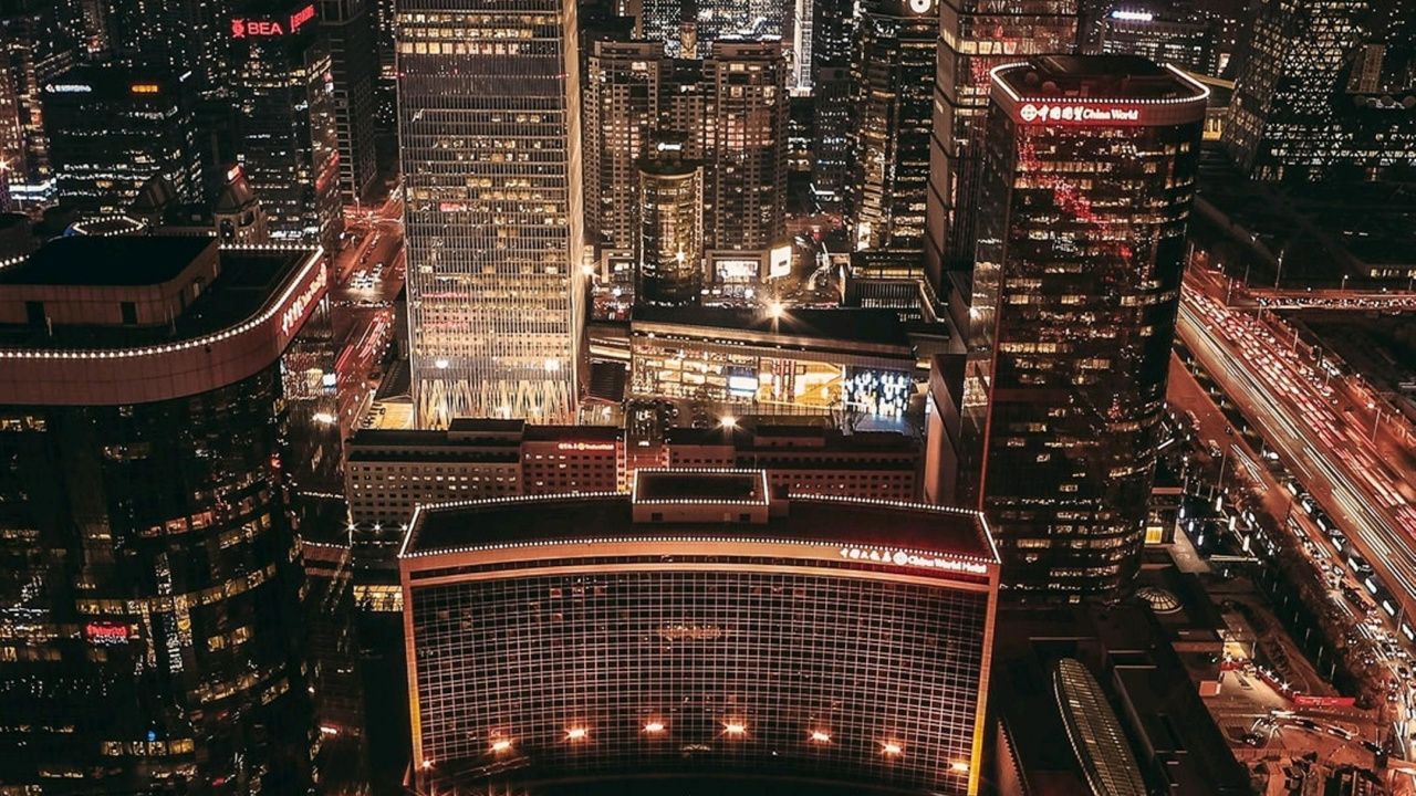 Обои мост панго, Китай, спотифай, ютуб, небоскреб в разрешении 1280x720