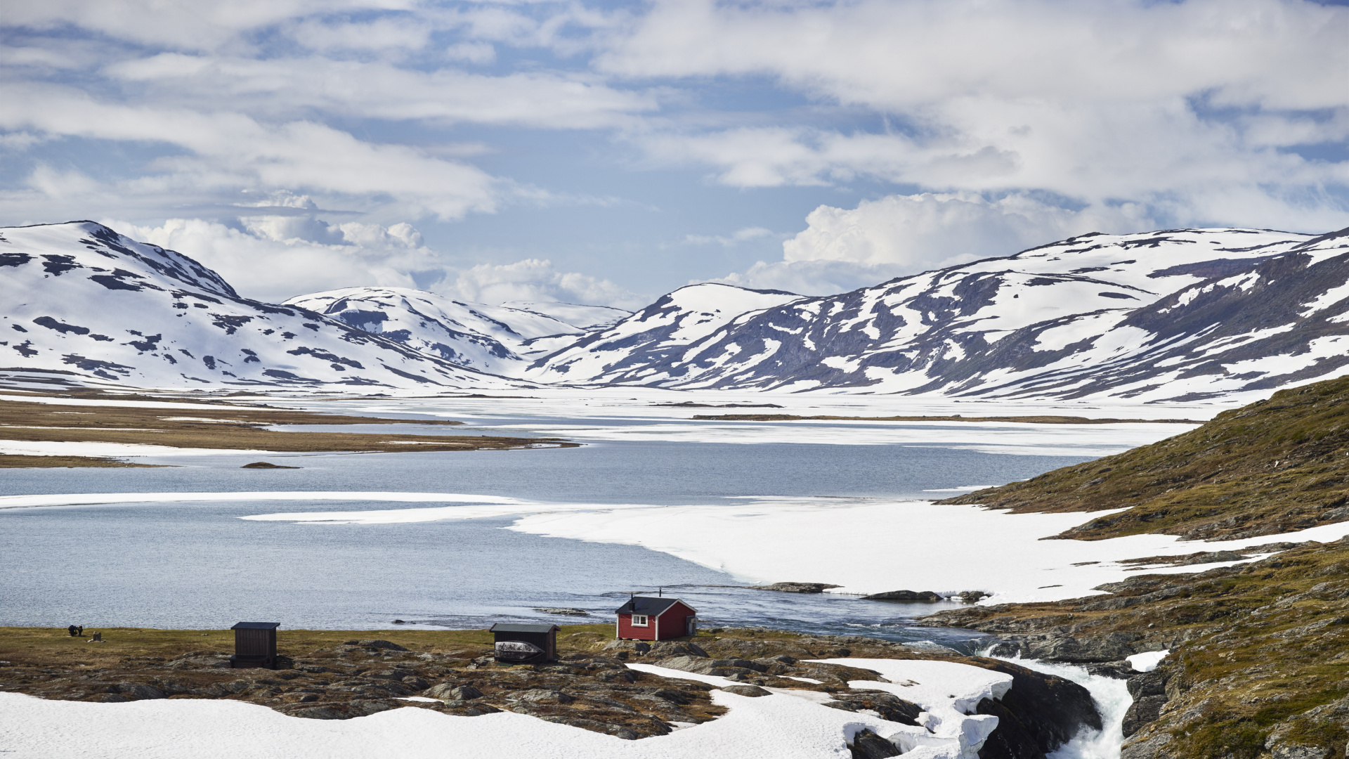 Обои Национальный Парк Padjelanta, Лапландия, национальный парк, парк, гора в разрешении 1920x1080
