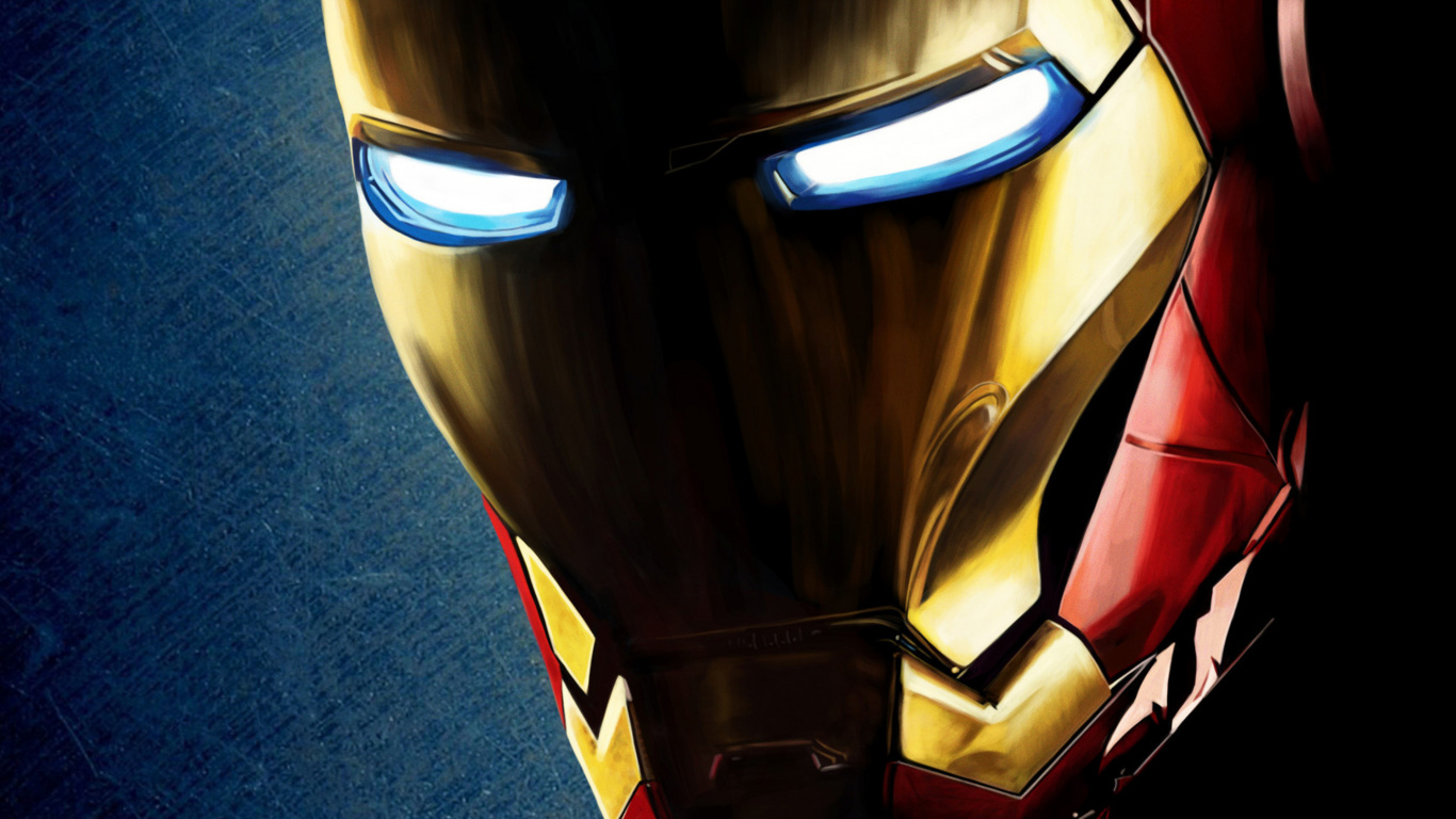 Обои Железный Человек 2, Железный человек, marvel, супергерой, мстители в разрешении 1366x768