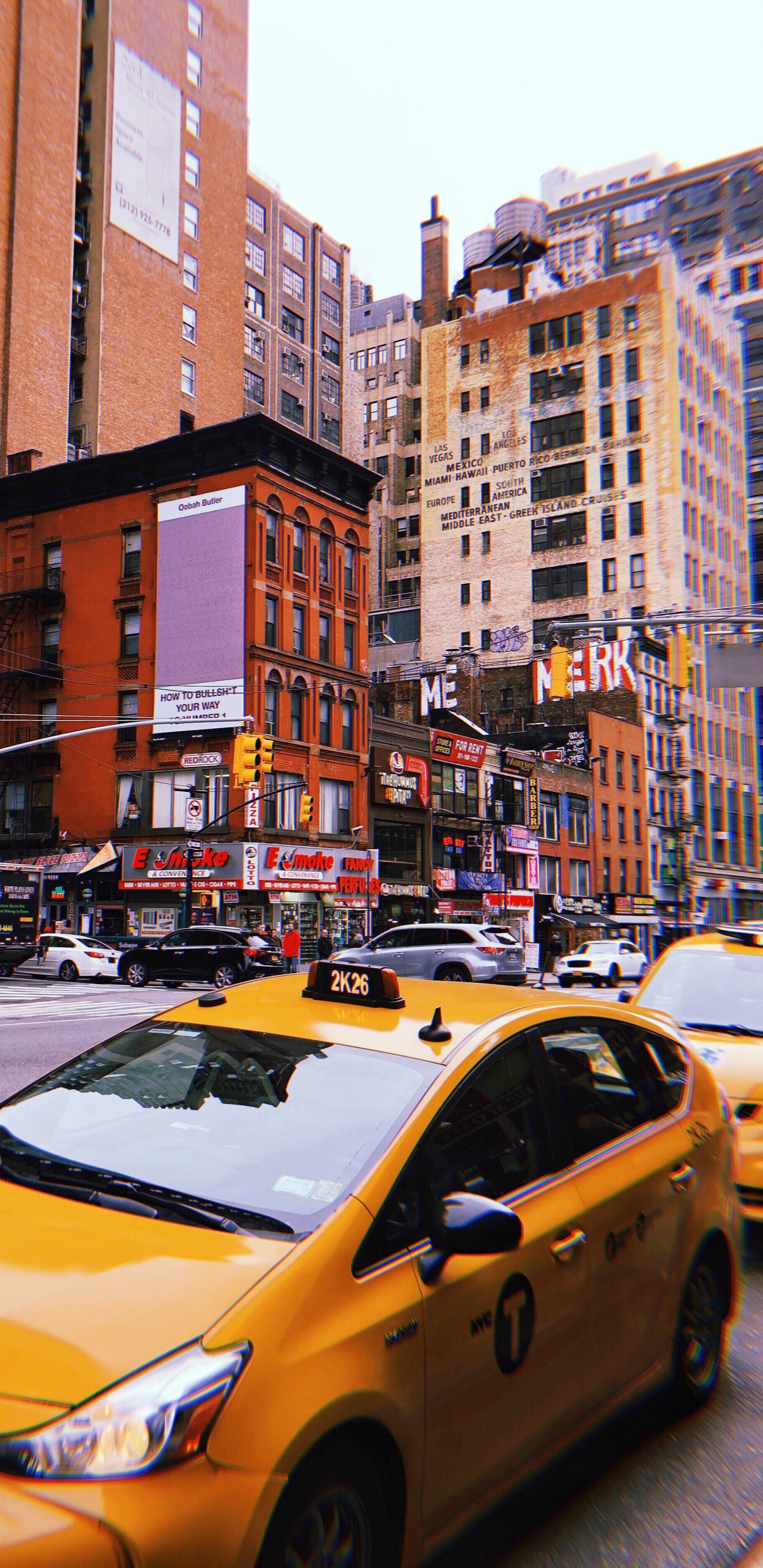 Обои Нью-Йорк, США, Манхеттен, Король, колесо в разрешении 1440x2960