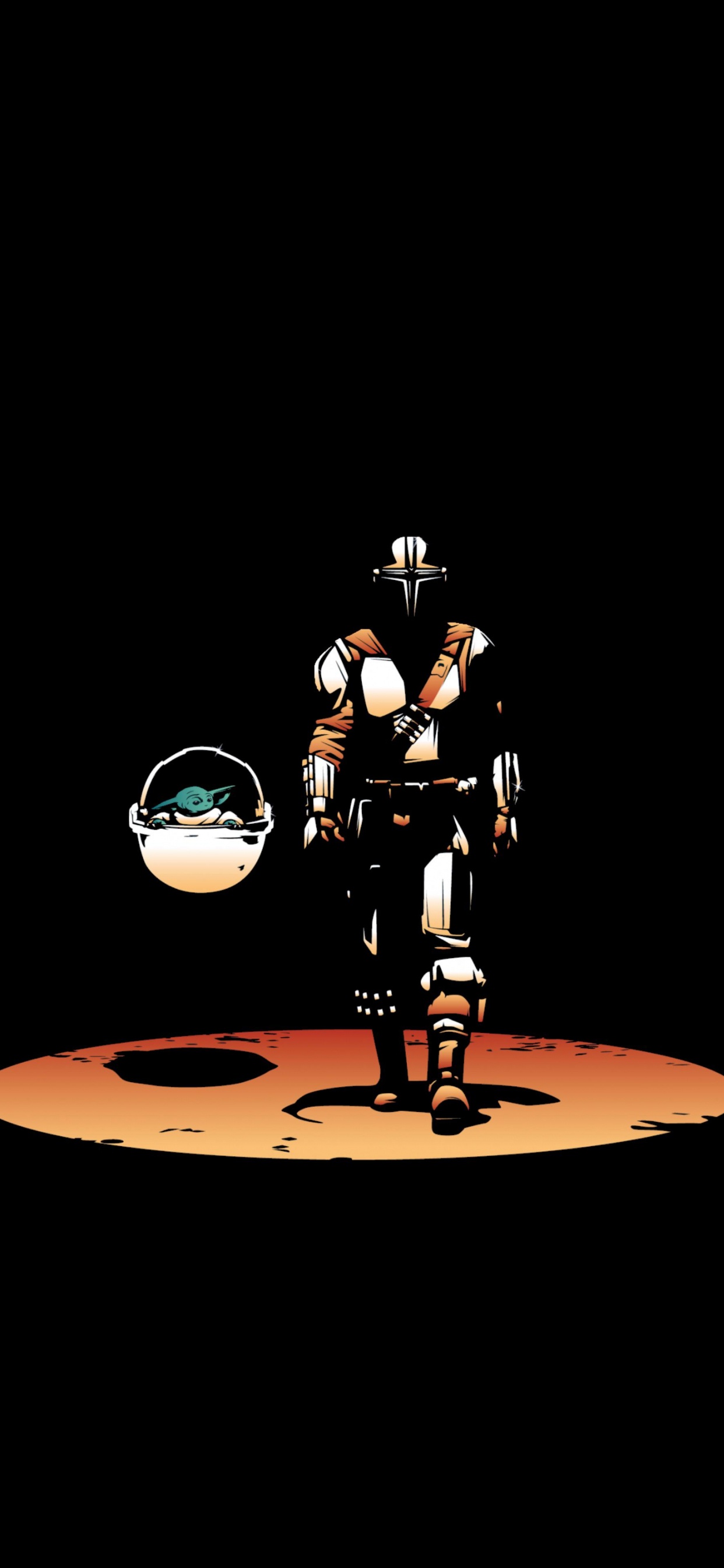 Обои звездные войны, Уолт Дисней, амолед, джедай, Disney в разрешении 1242x2688