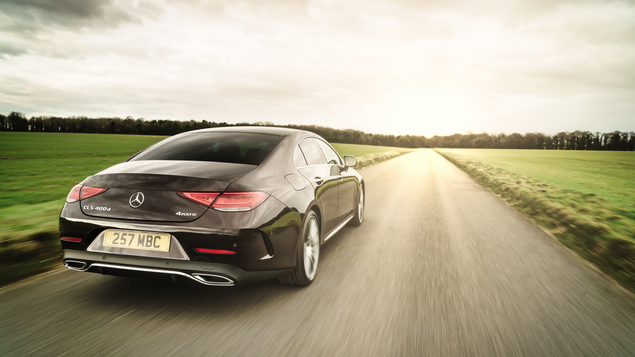Мерседес CLS чб