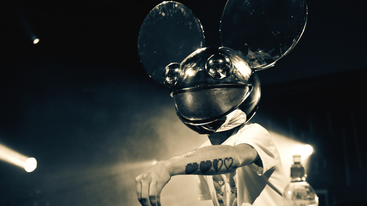 Обои электронная танцевальная музыка, ухо, космос, Представление, арт в разрешении 1280x720