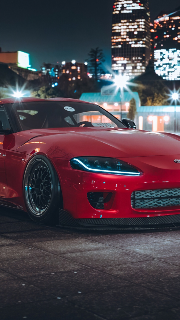 Обои 2020 Тойота Супра, легковые автомобили, toyota gr supra, 1994 toyota supra, спорткар в разрешении 720x1280