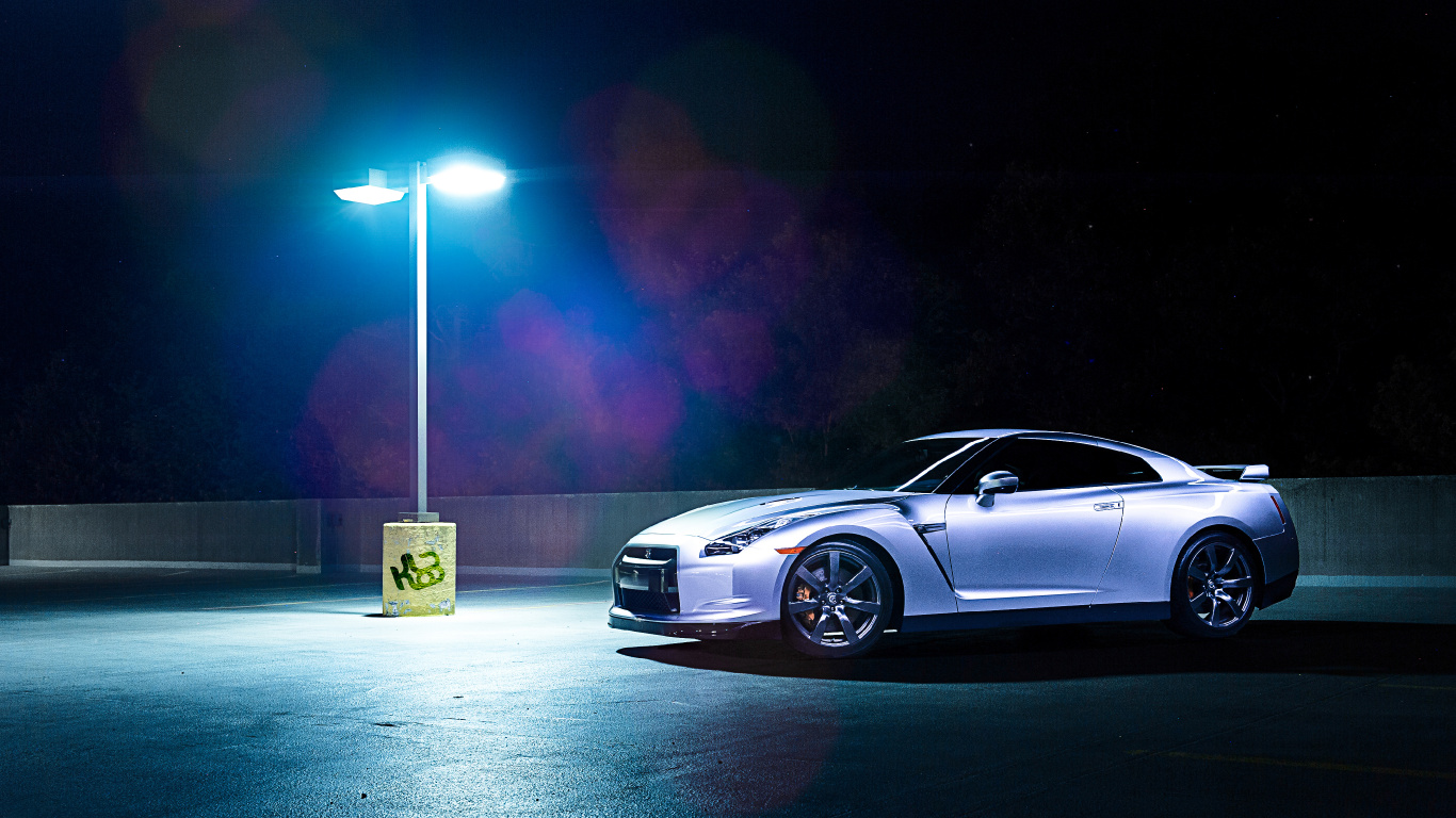 Обои Ниссан, авто, суперкар, колесо, спорткар в разрешении 1366x768