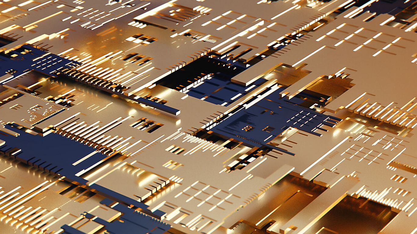 Обои город, узор, анимация, линия, совместное использование в разрешении 1366x768