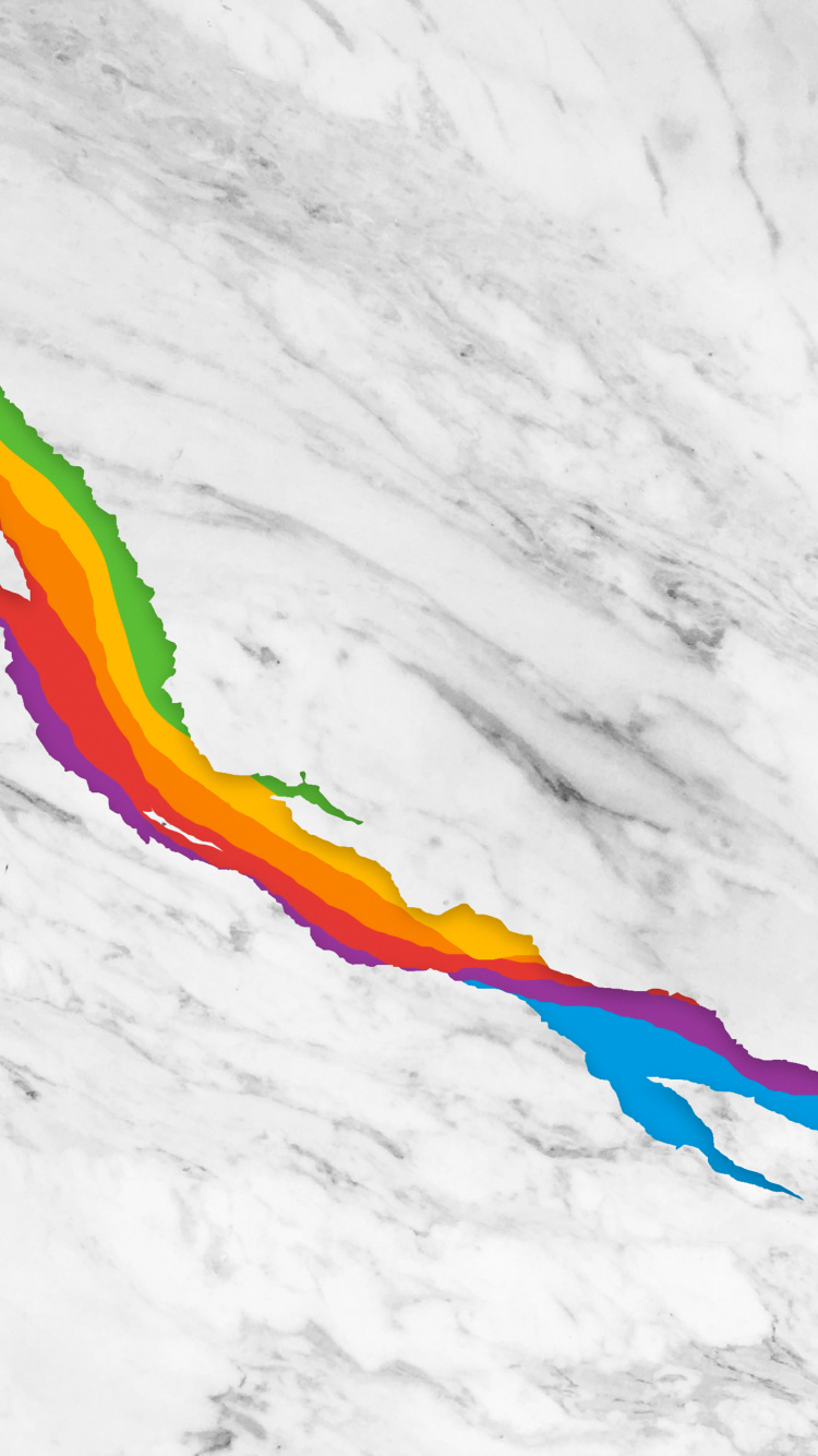 Обои яблоко, конечно, яблоко, склон, арт, ветровая волна в разрешении 750x1334