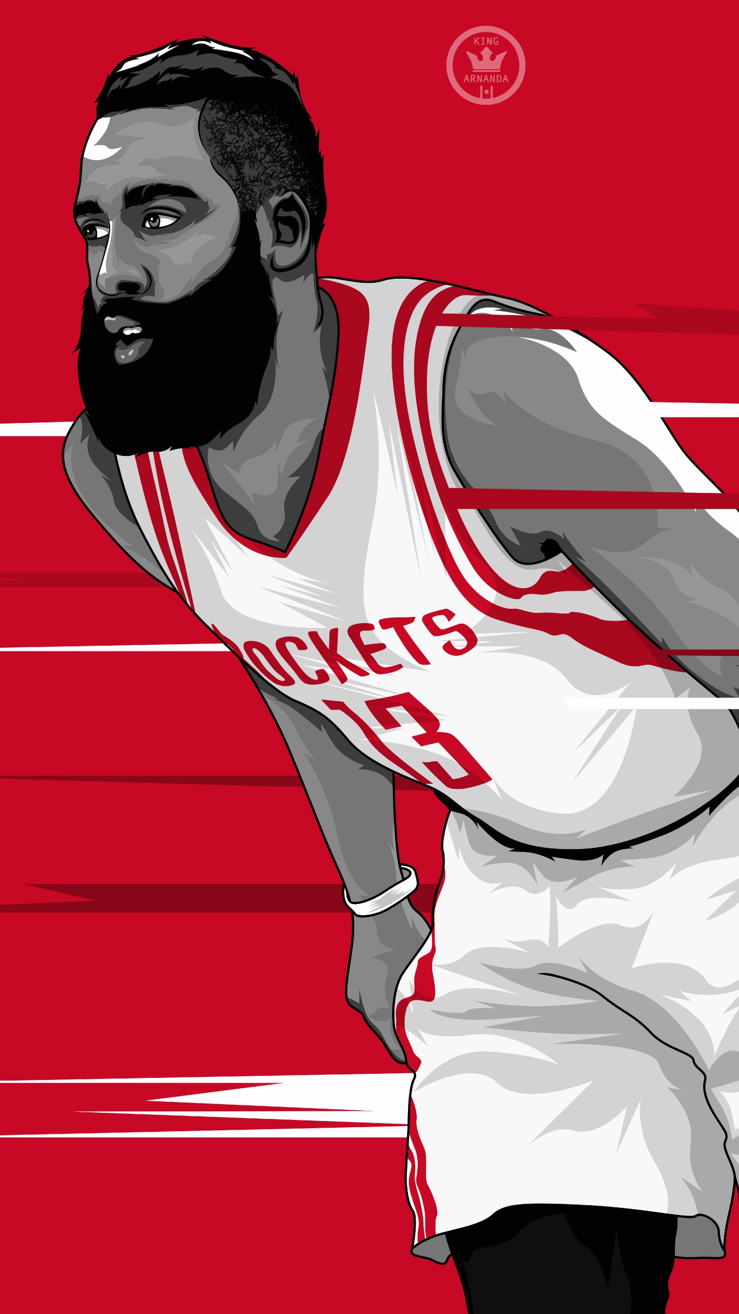 Обои Джеймс Харден, Баскетбол, Хьюстон рокетс, NBA, баскетболист в разрешении 1440x2560