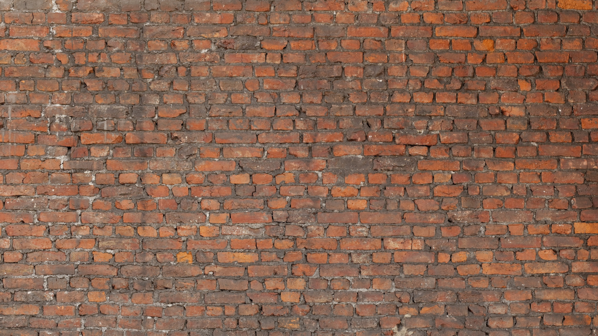 Обои каменная стена, кирпичная кладка, стена, кирпич, текстура в разрешении 1920x1080