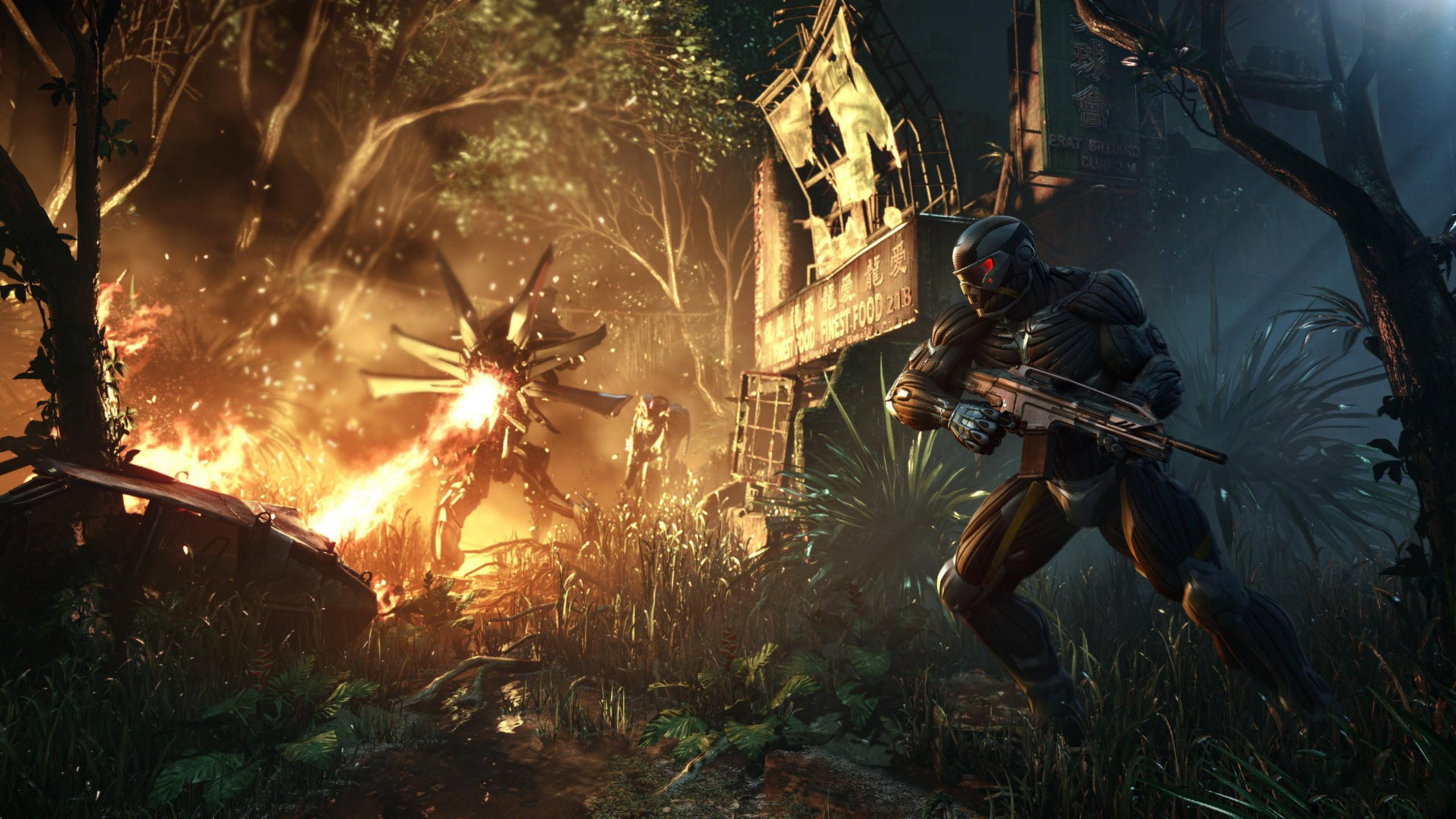 Обои crysis 3, crysis, crysis 2, Crytek, playstation 3 в разрешении 2560x1440