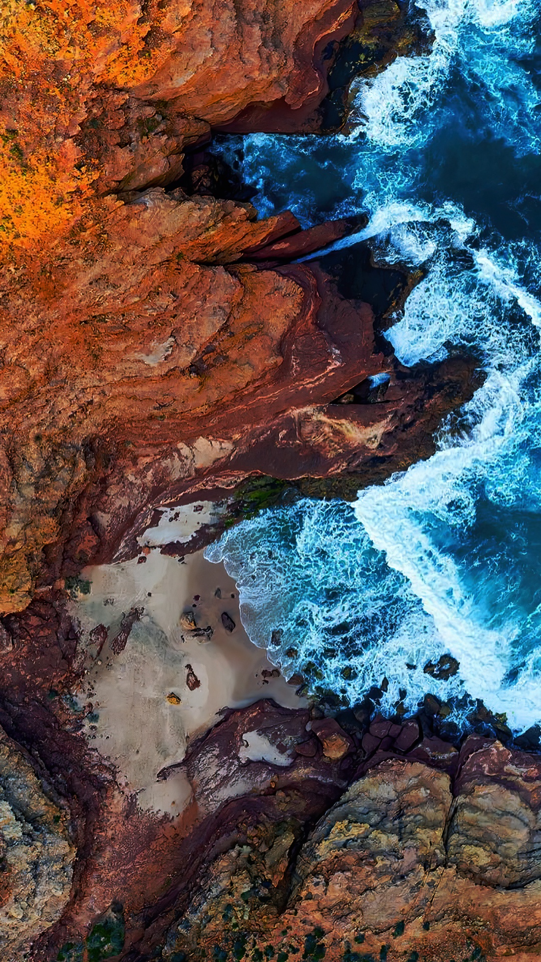 Обои вода, арт, гидроресурсы, природный ландшафт, лазурный в разрешении 1080x1920