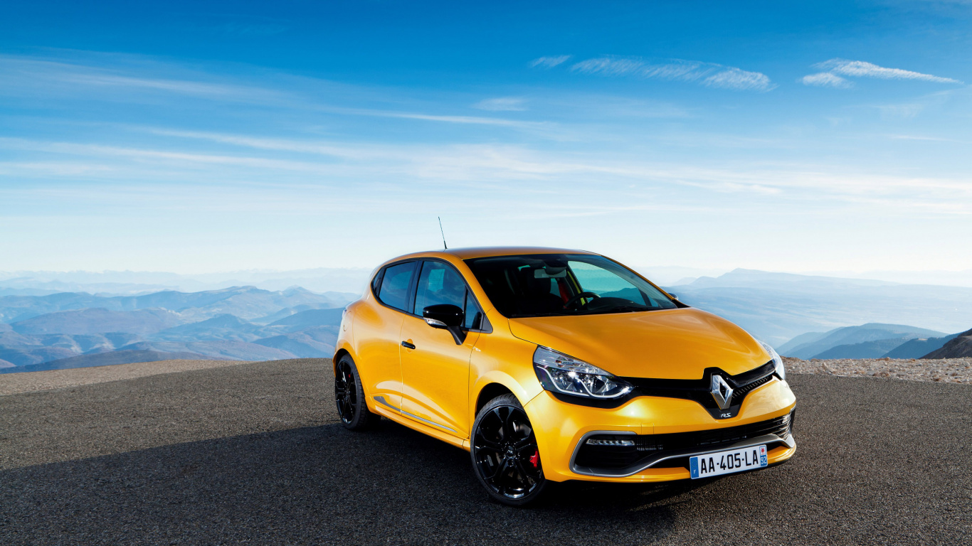 Обои Рено, Mgane Рено Спорт, авто, Рено Спорт, Рено Клио Спорт в разрешении 1366x768