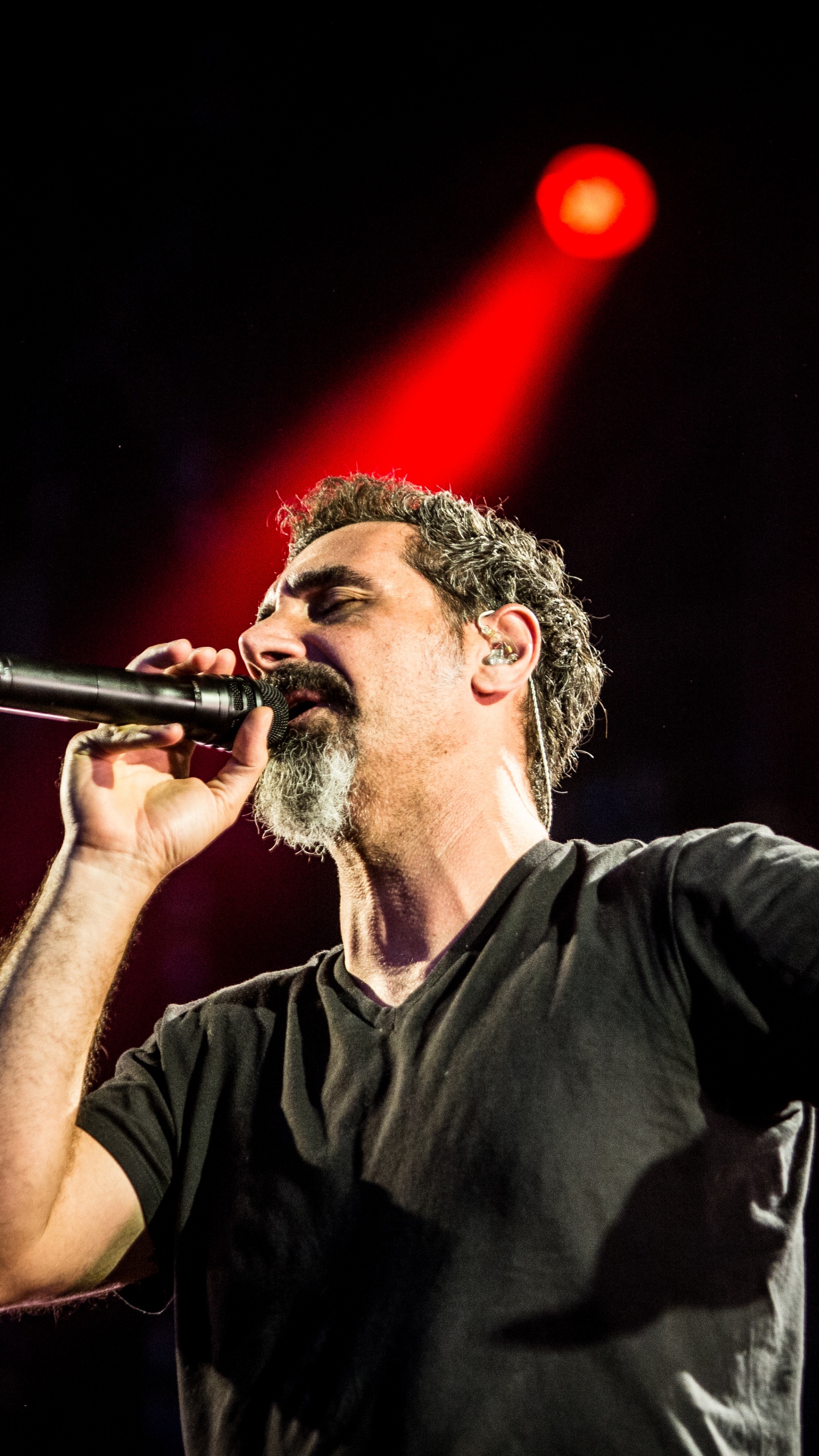Обои Серж Танкян, System Of A Down, музыкант, Представление, развлечение в разрешении 1440x2560